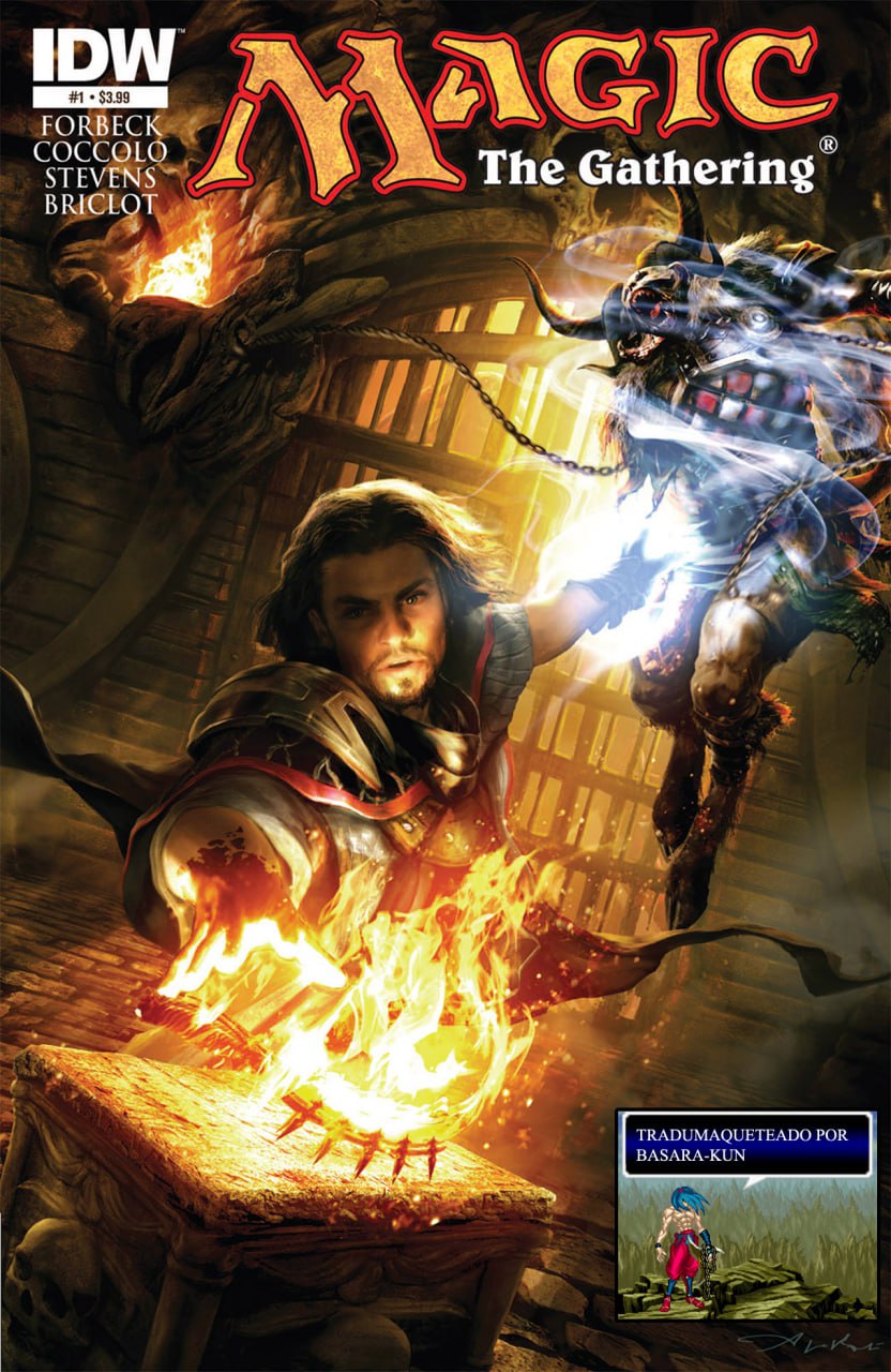 Portada ampliada de Magic The Gathering