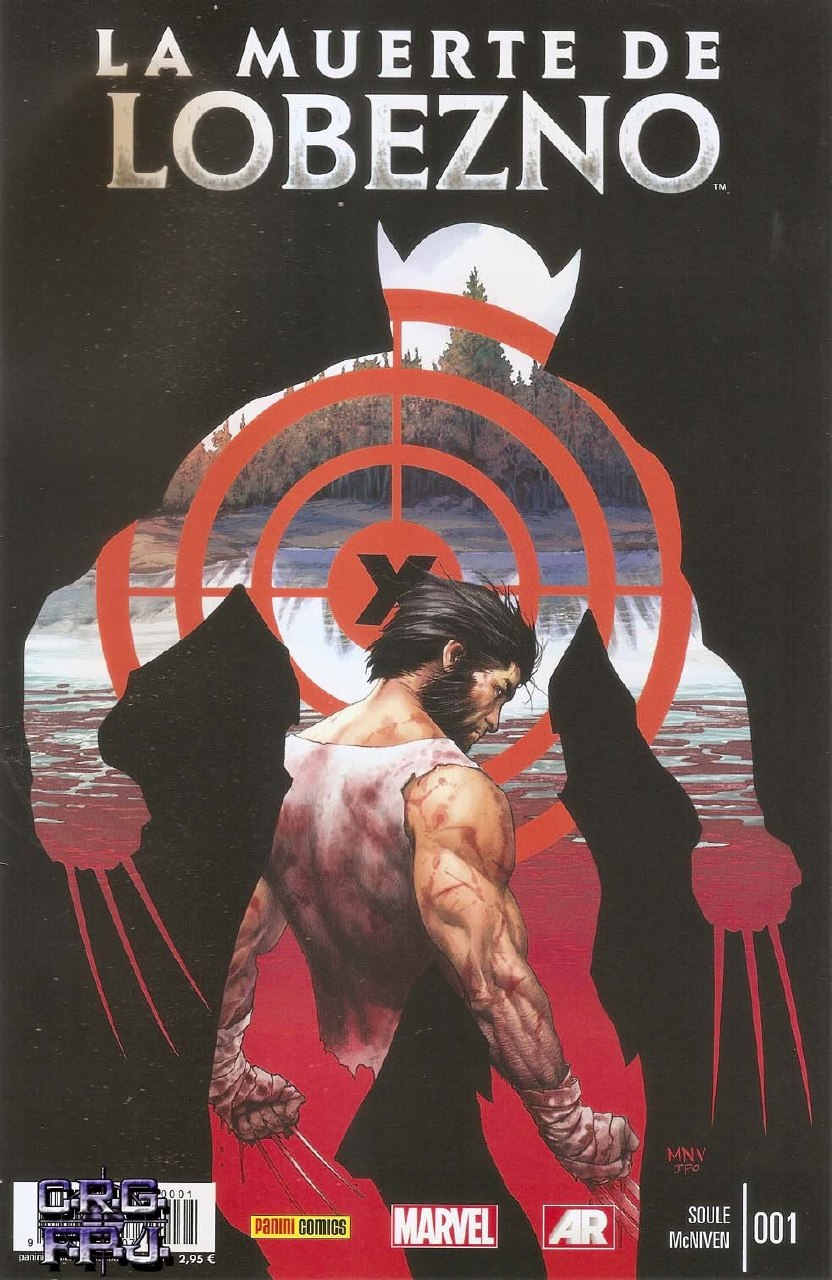 Portada ampliada de LA MUERTE DE LOBEZNO