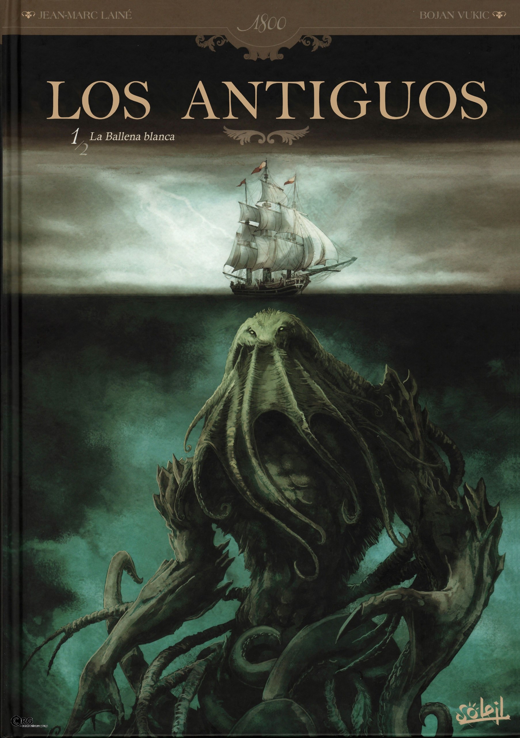 Portada ampliada de LOS ANTIGUOS