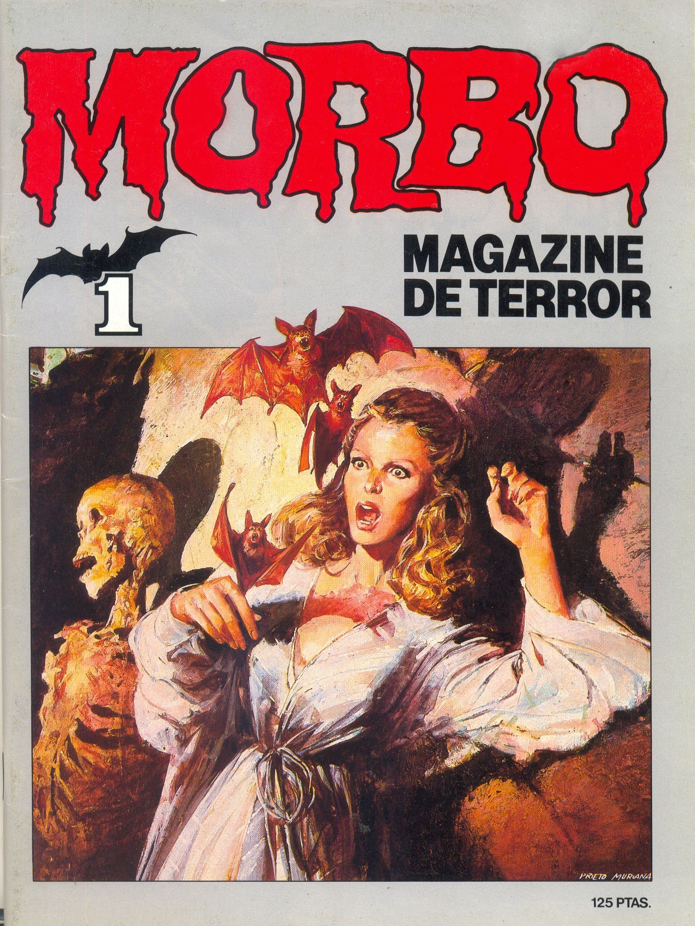 Portada ampliada de MORBO MAGAZINE DE TERROR