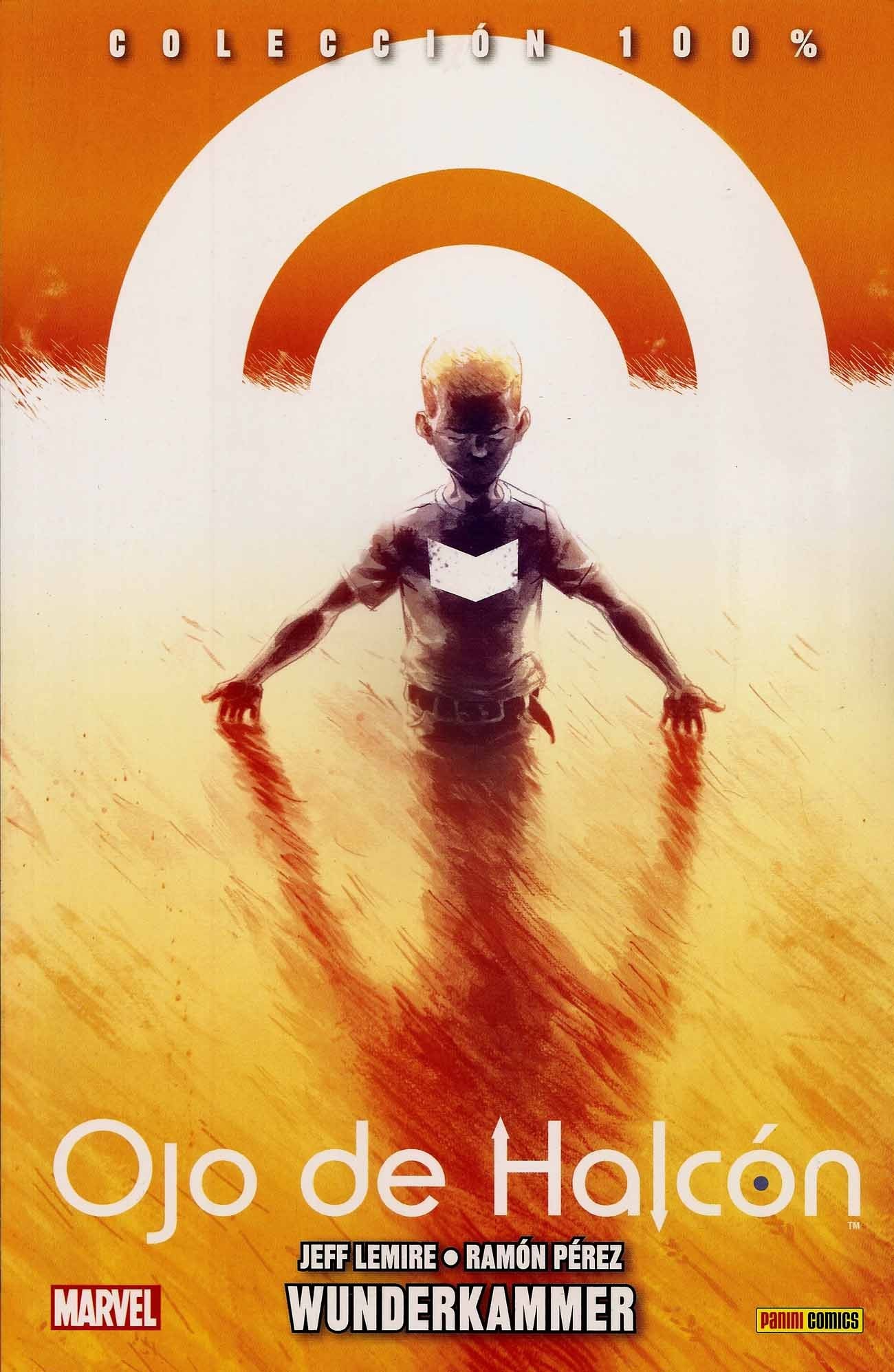 Portada ampliada de Ojo de Halcón