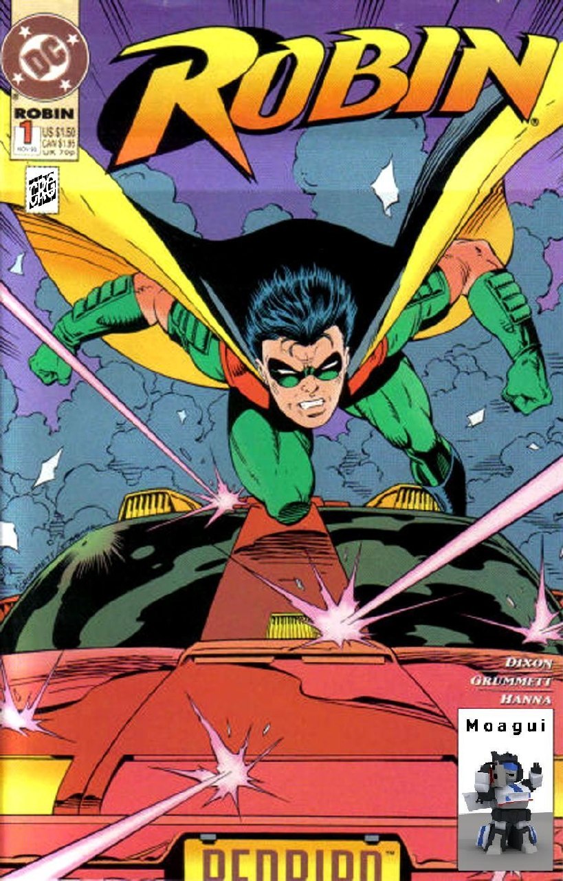 Portada ampliada de ROBIN