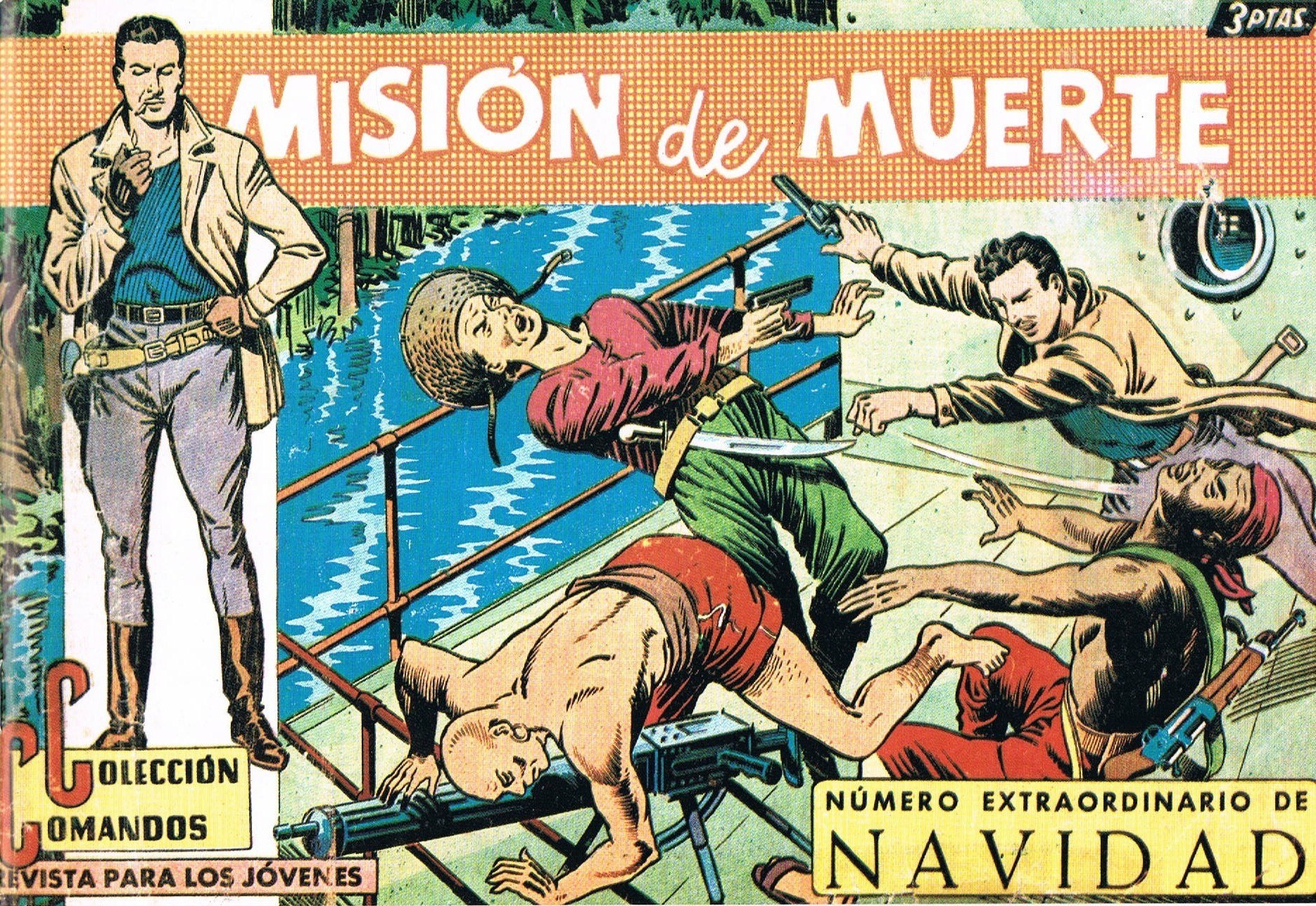 Portada ampliada de MISIÓN de MUERTE