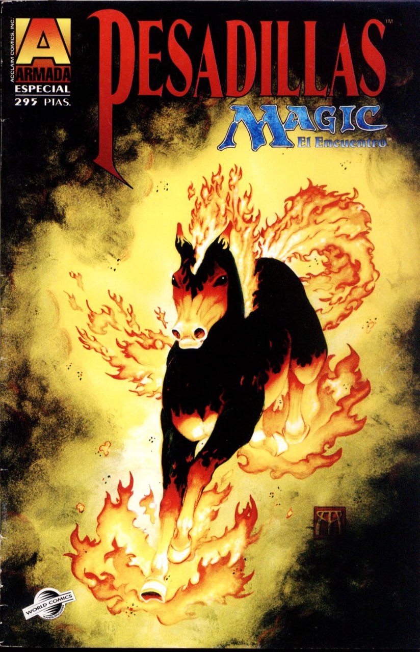 Portada ampliada de Pesadillas