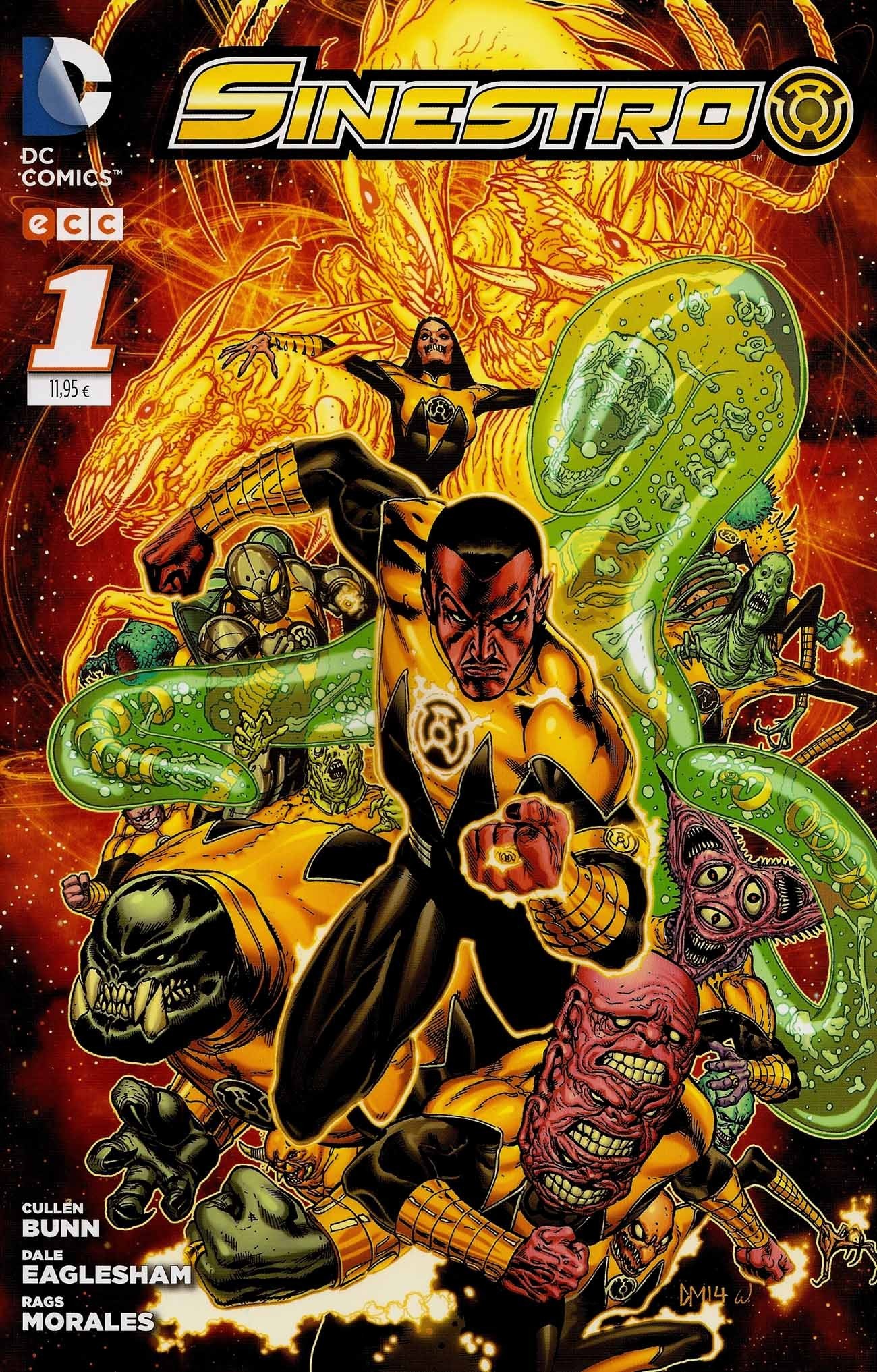 Portada ampliada de SINESTRO