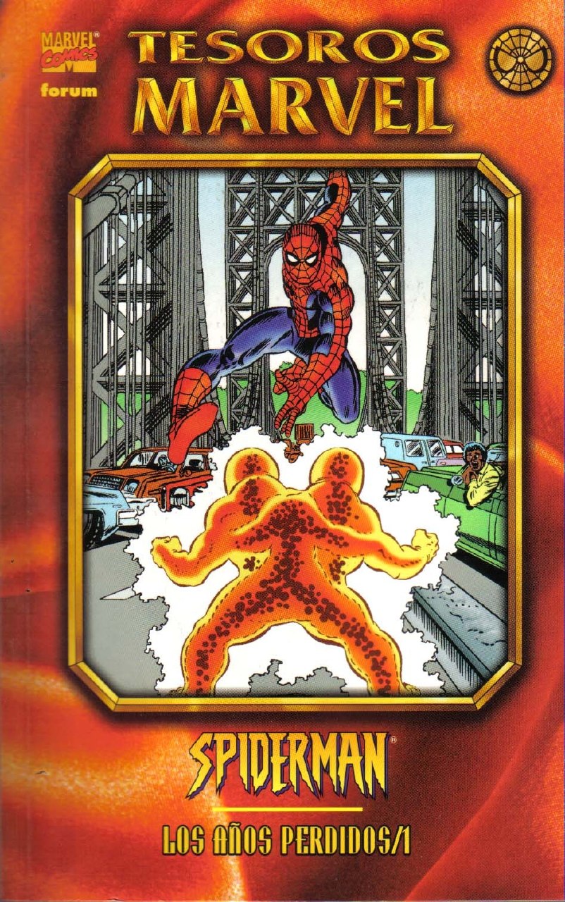 Portada ampliada de TESOROS MARVEL