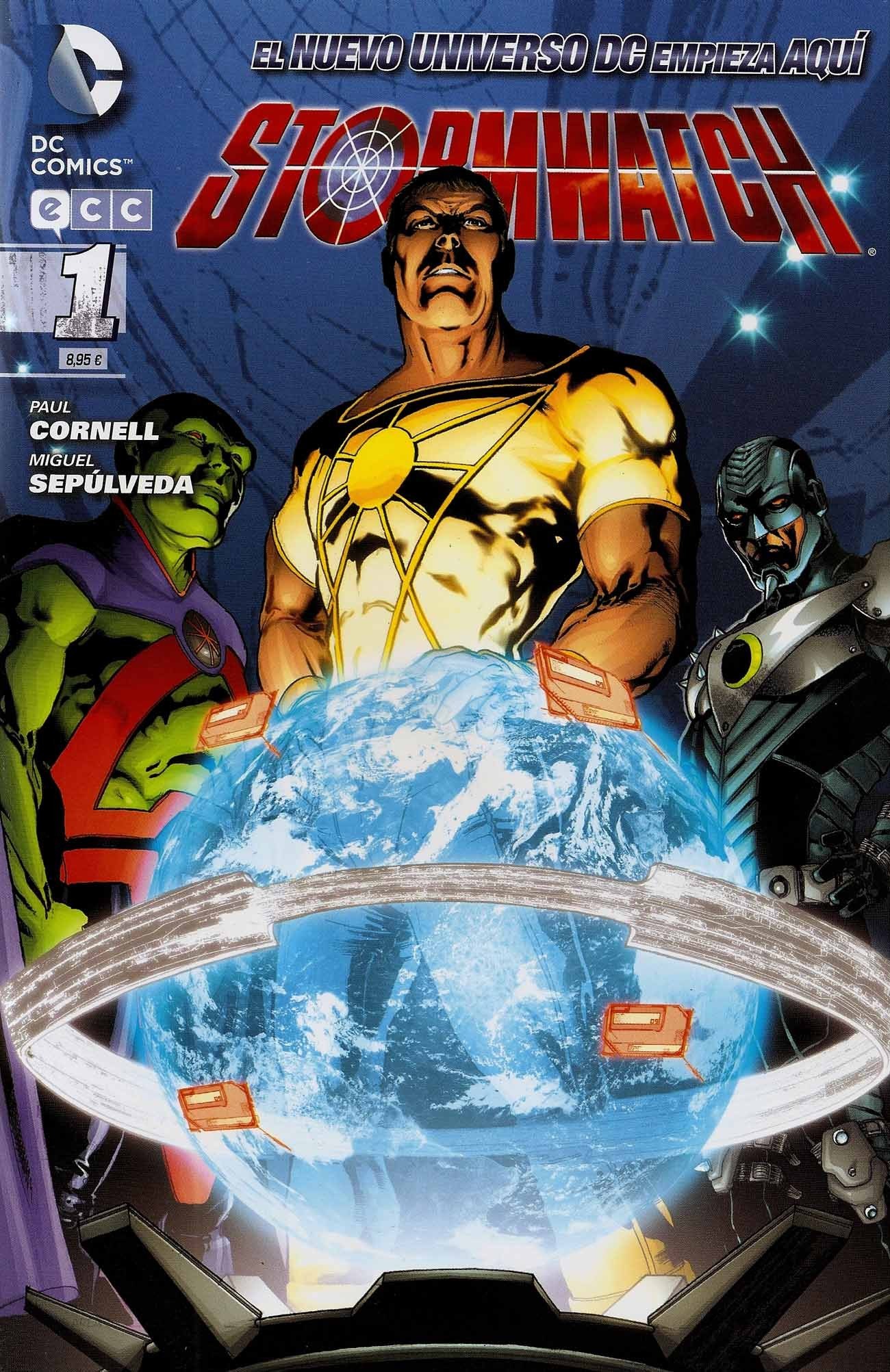 Portada ampliada de Stormwatch