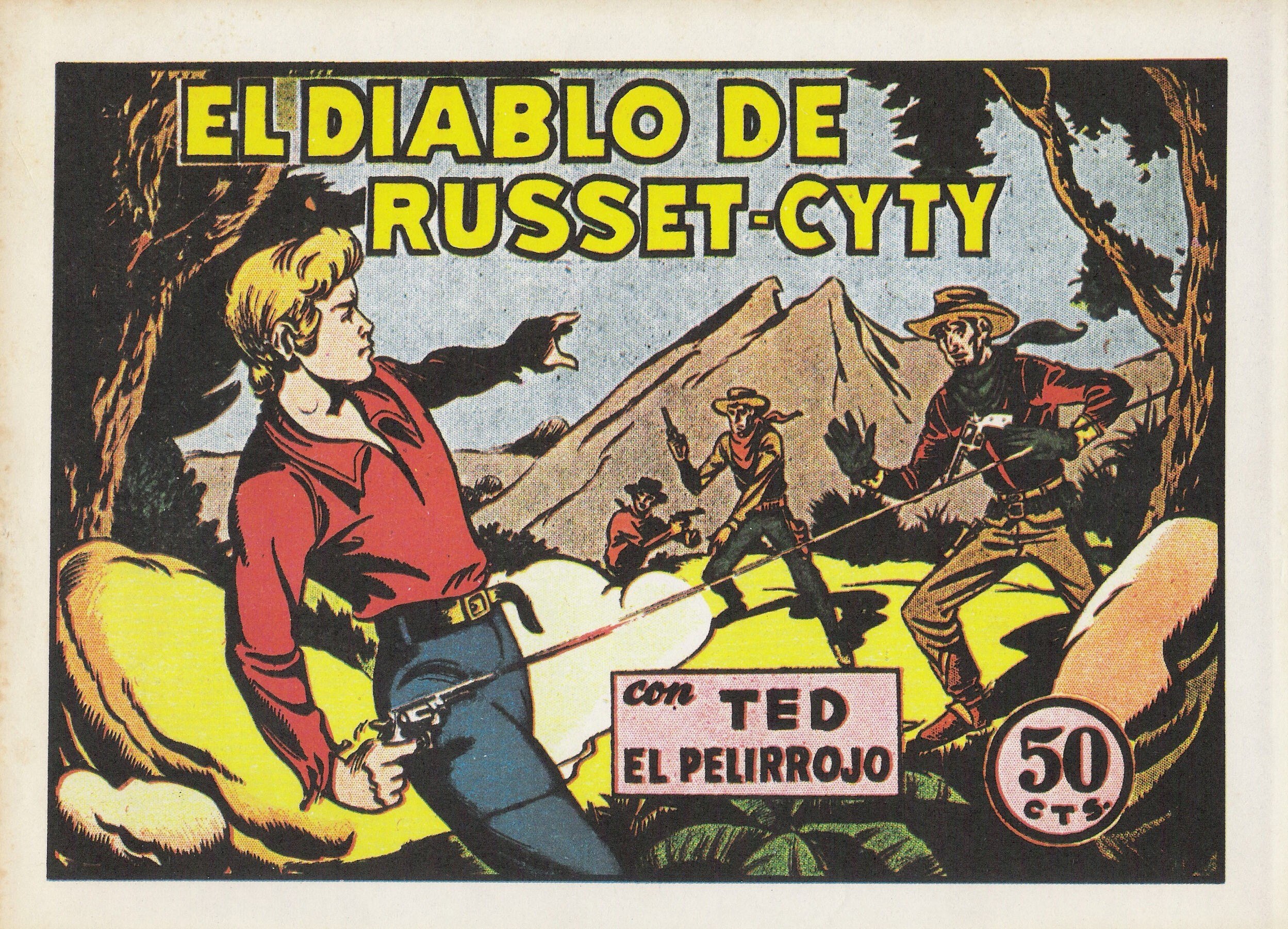 Portada ampliada de EL DIABLO DE RUSSET-CYTY