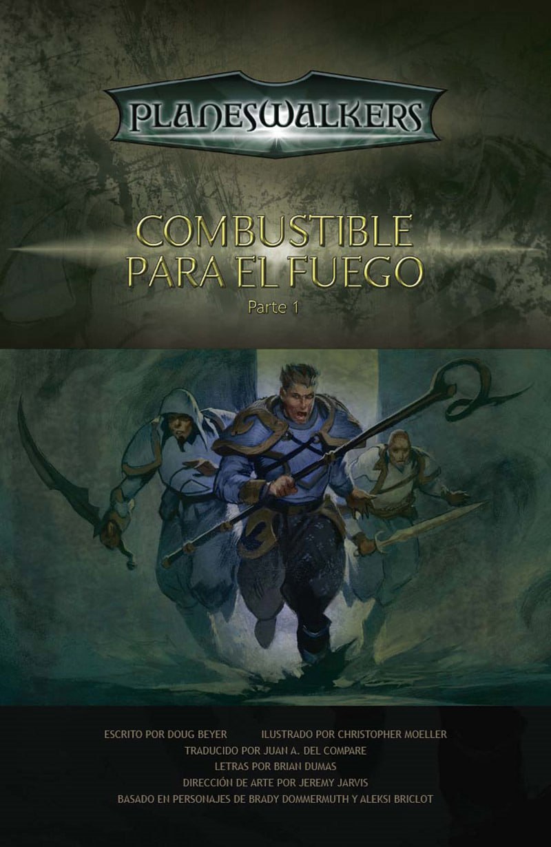 Portada ampliada de Combustible para el fuego Parte