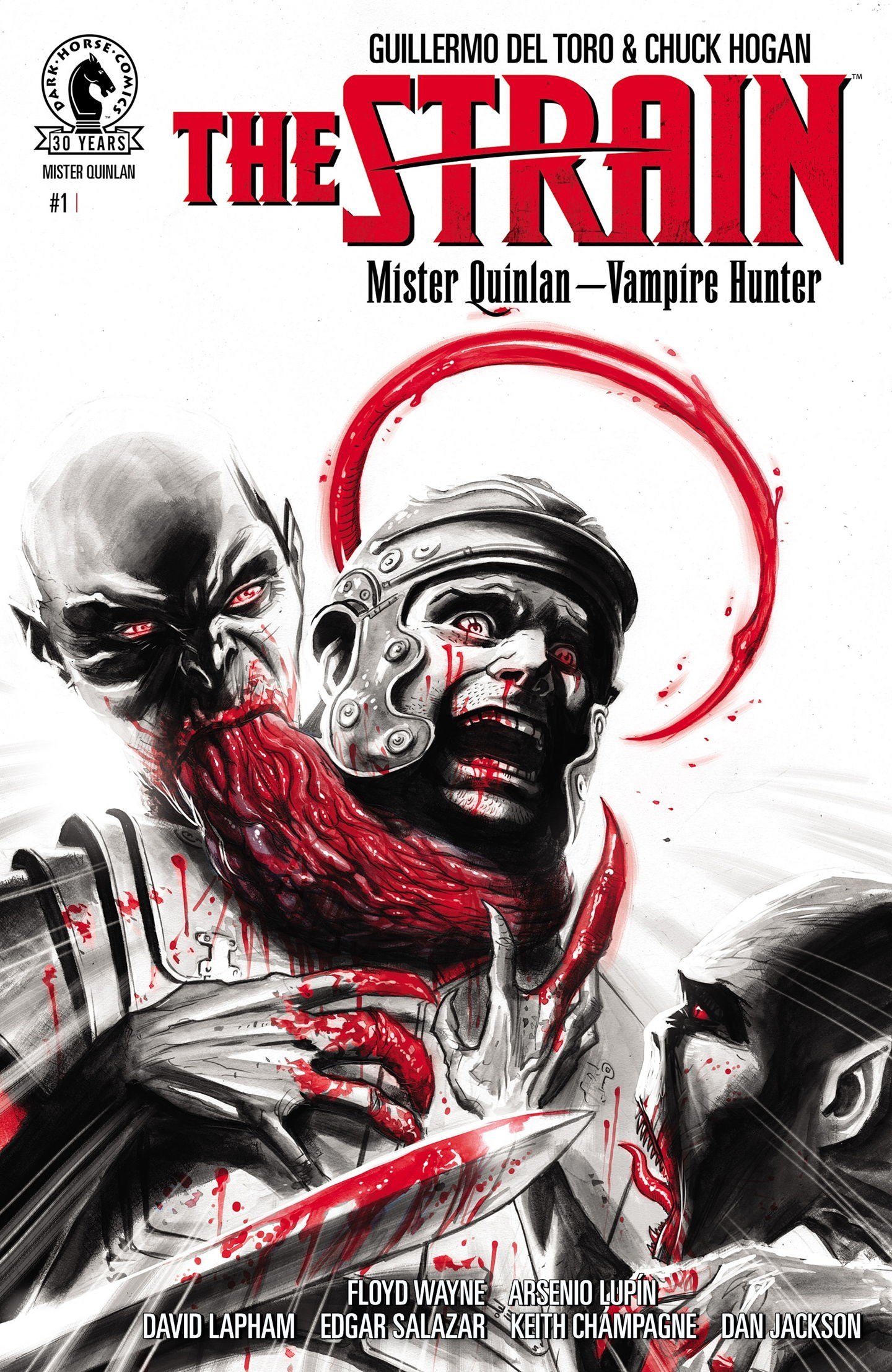 Portada ampliada de THE STRAIN Mister Quinlan -Vampire Hunter