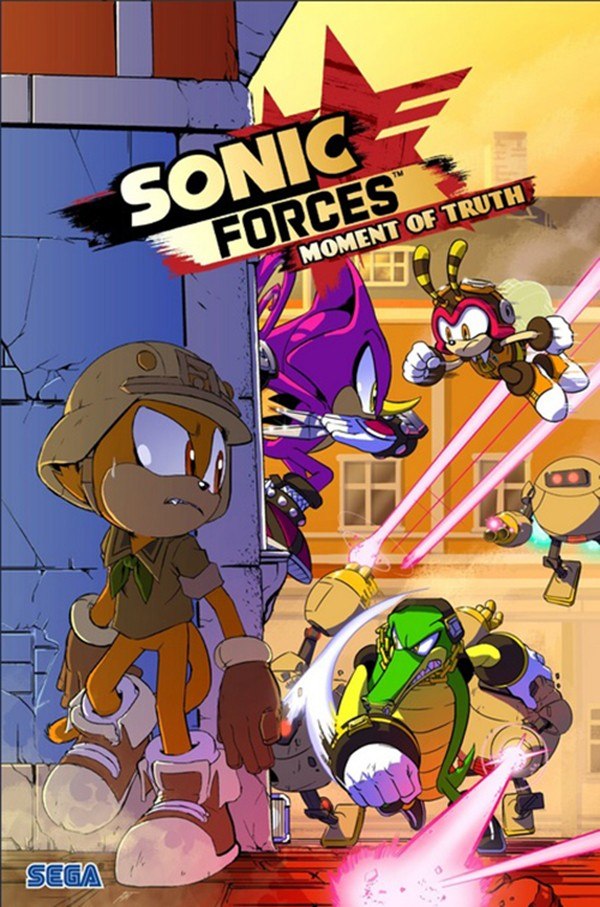 Portada ampliada de SONIC FORCES MOMENT OF TRUTH
