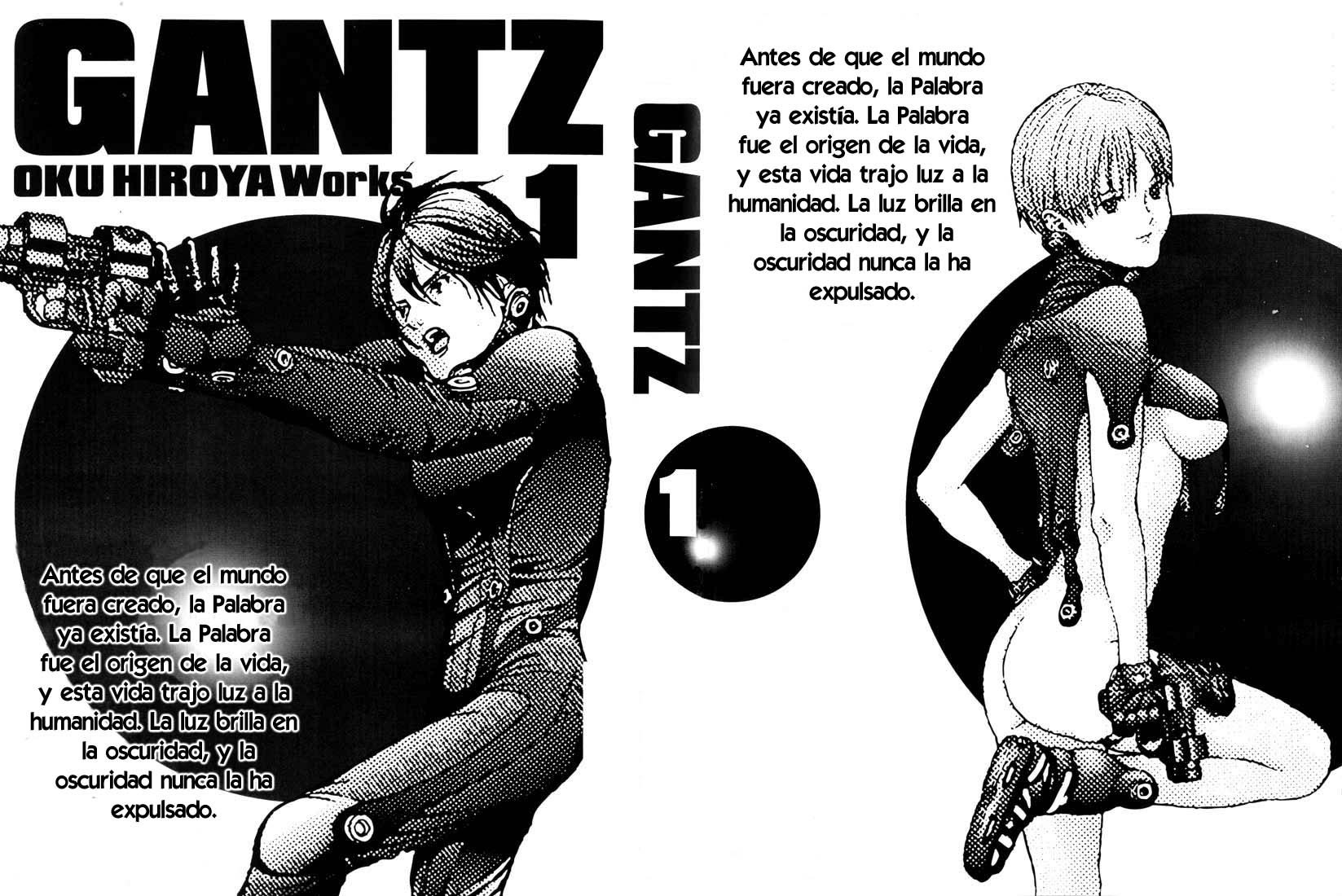 Portada ampliada de GANTZ