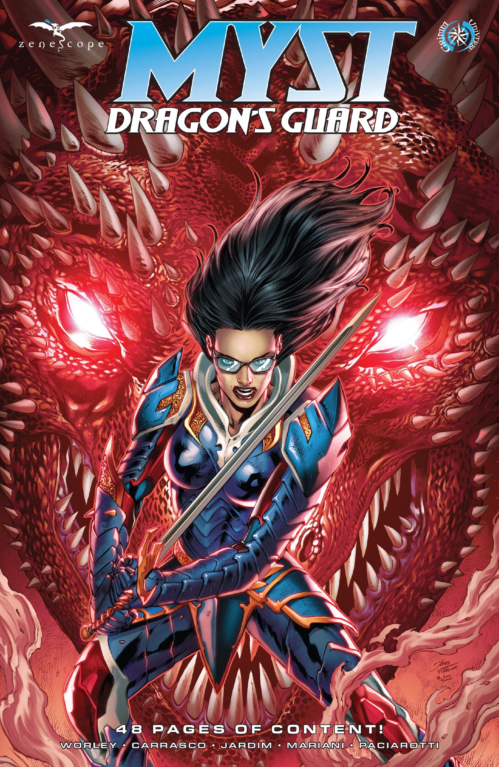 Portada ampliada de MYST DRAGON'S GUARD
