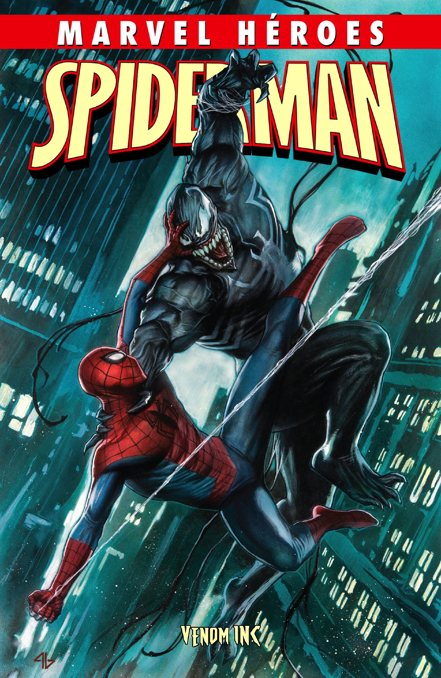 Portada ampliada de MARVEL HÉROES SPIDER-MAN