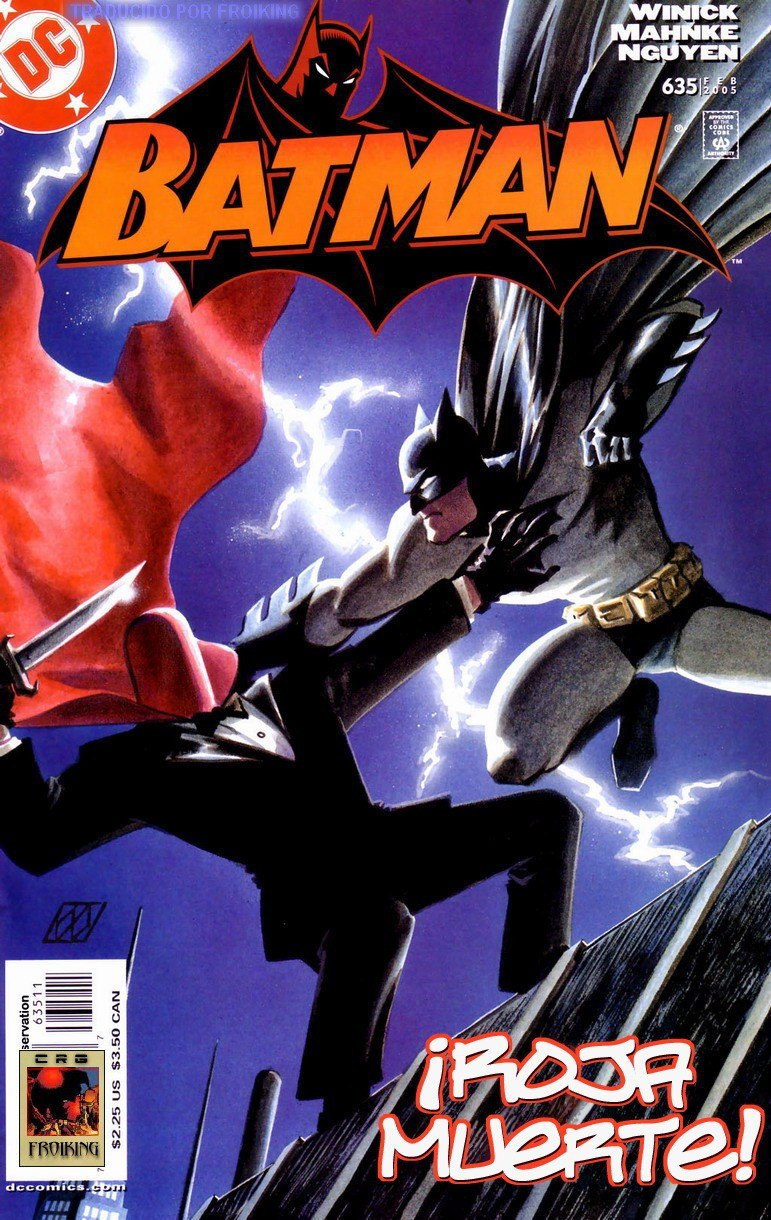 Portada ampliada de BATMAN