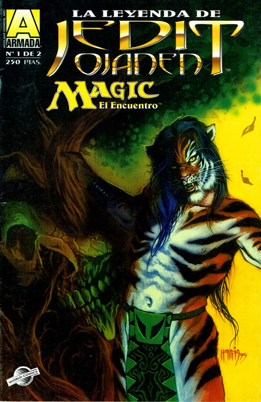 Portada ampliada de La leyenda de Jedit Ojanen Magic El Encuentro