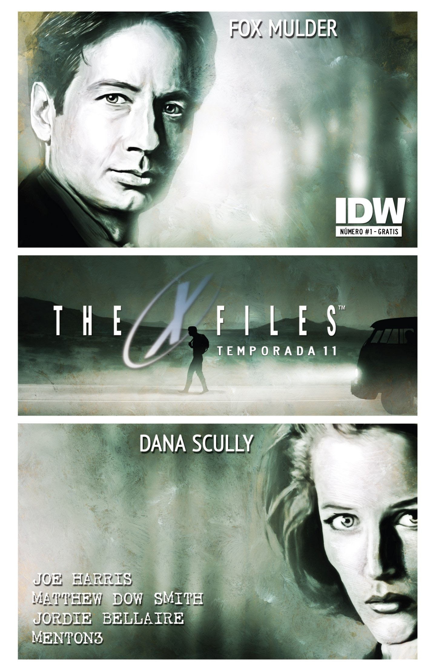 Portada ampliada de THE X FILES TEMPORADA