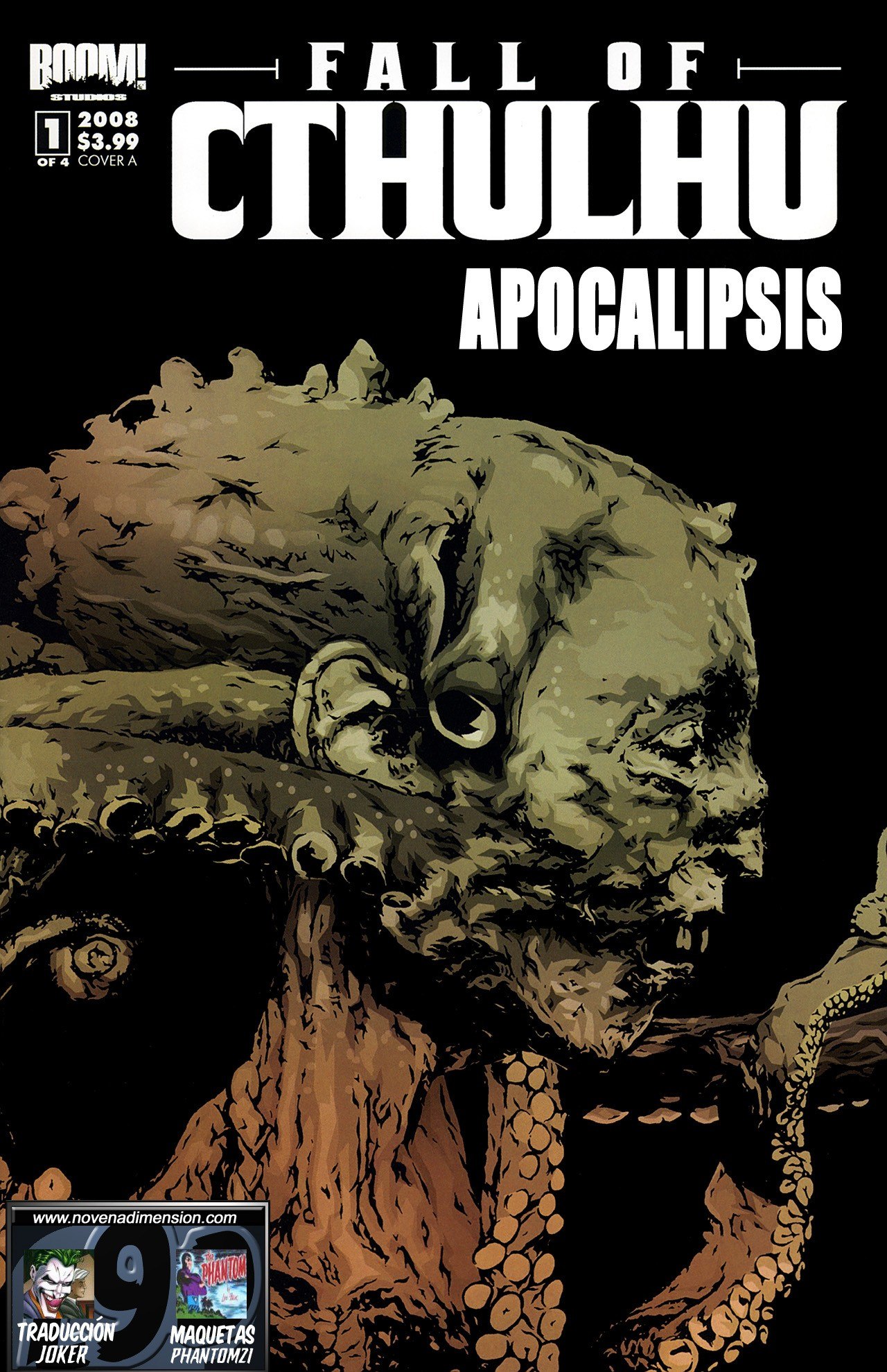 Portada ampliada de FALL OF CTHULHU APOCALIPSIS
