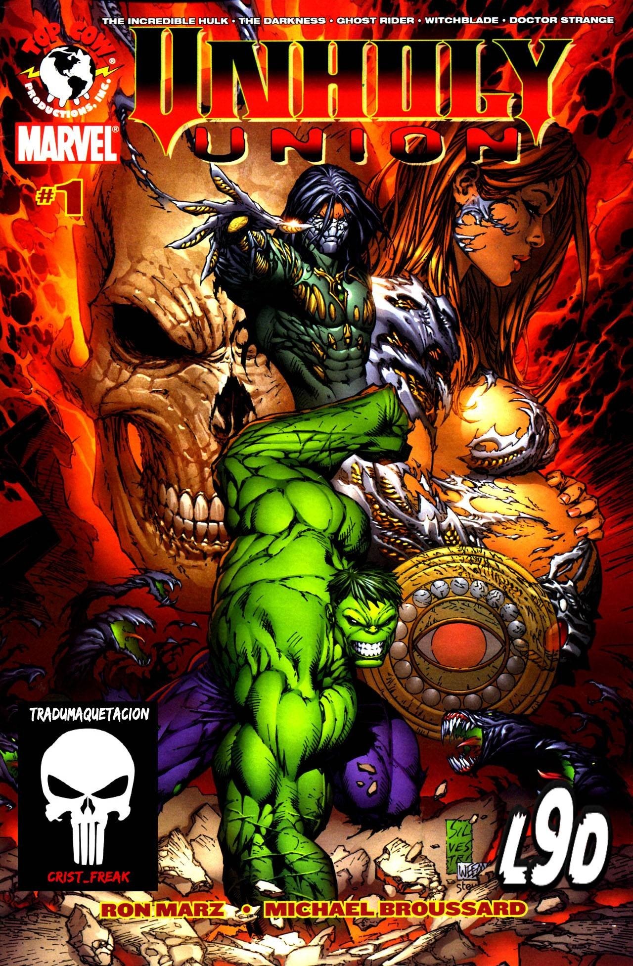 Portada ampliada de Unholy Union