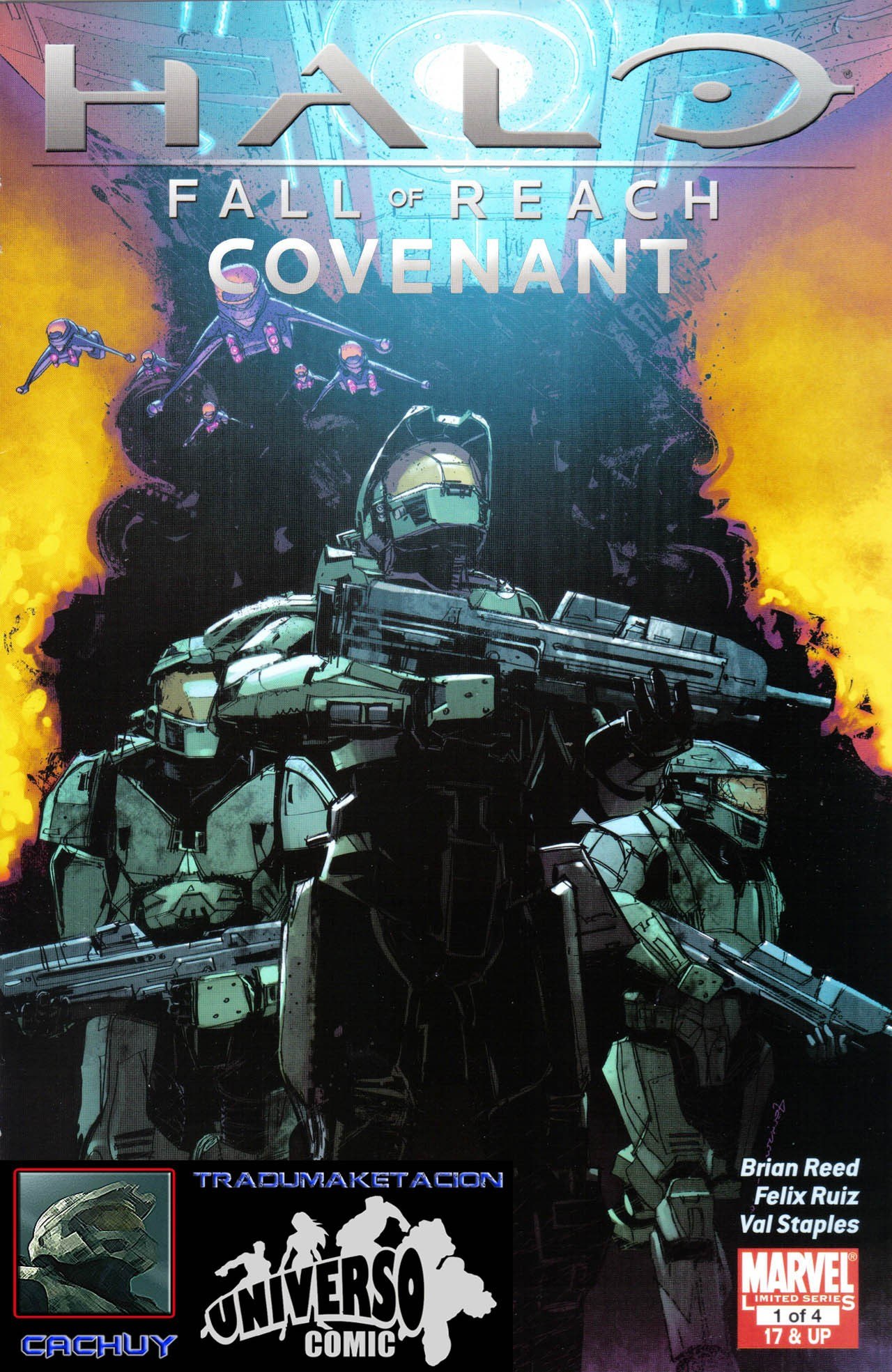 Portada ampliada de HALO FALL OF REACH COVENANT