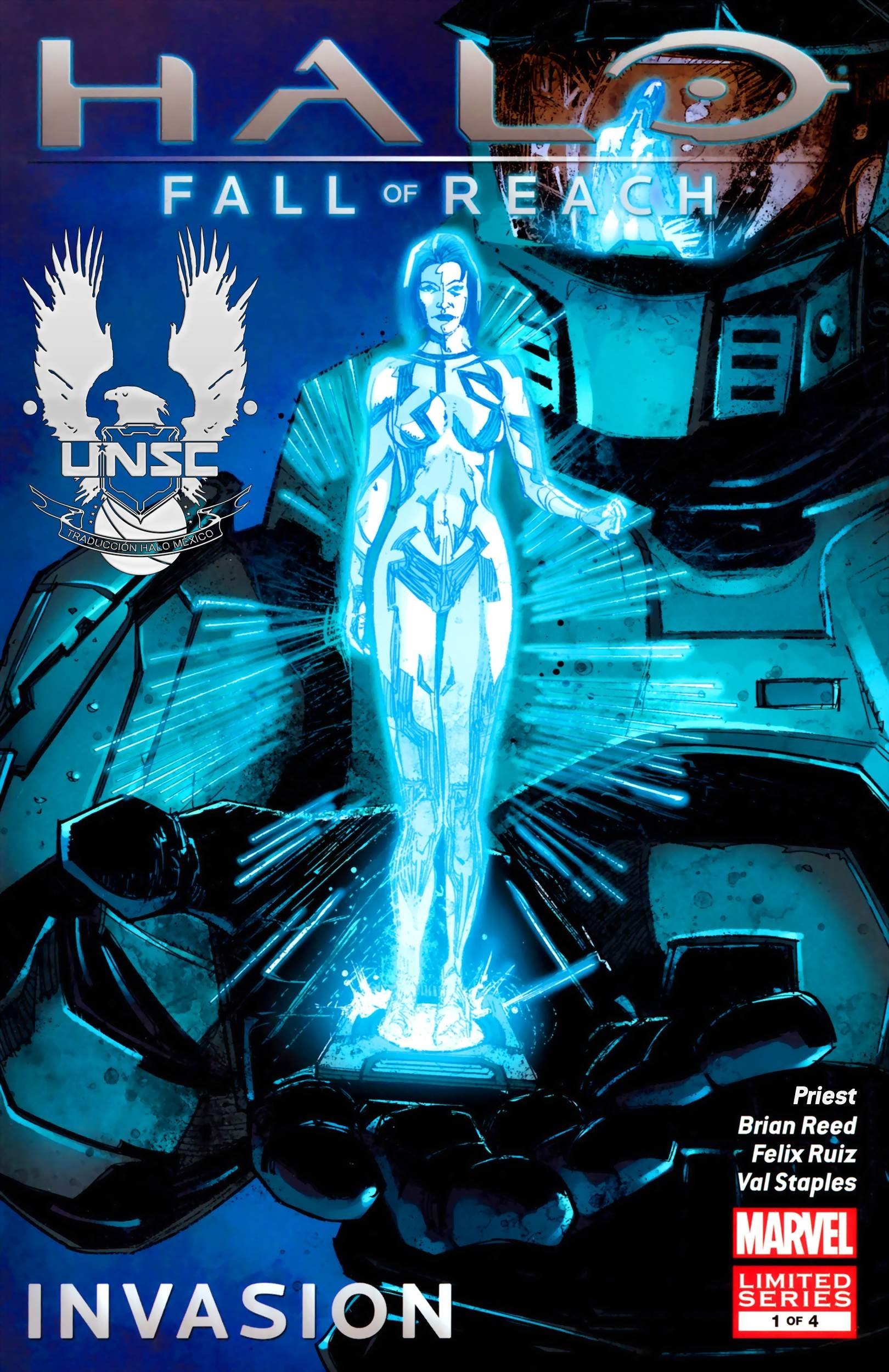 Portada ampliada de HALO FALL OF REACH