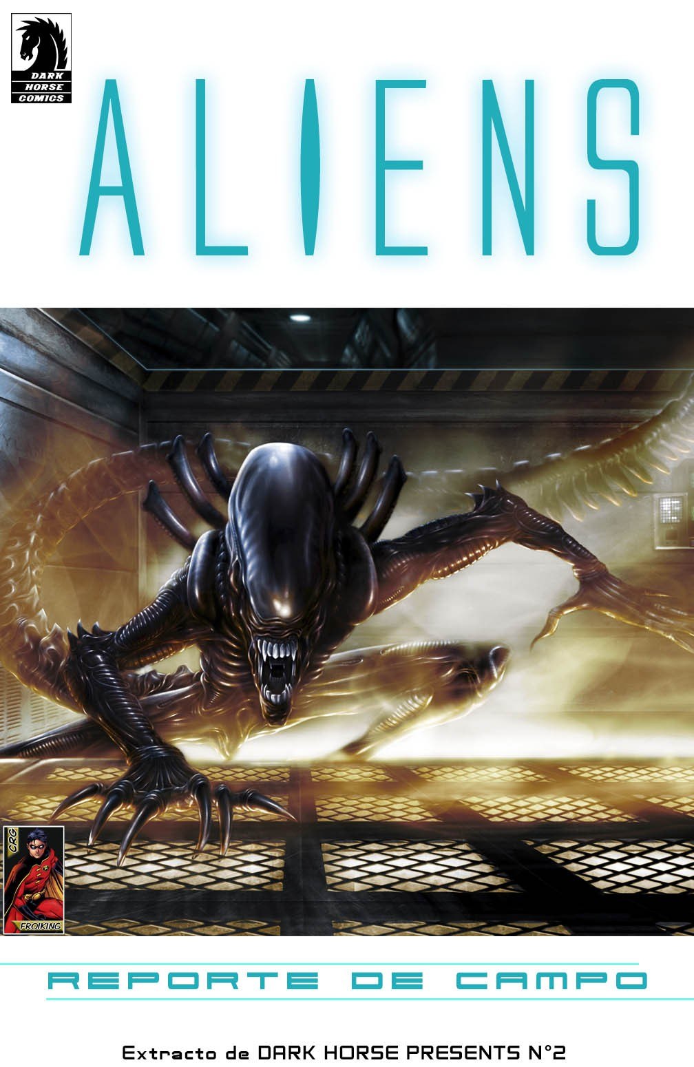 Portada ampliada de ALIENS