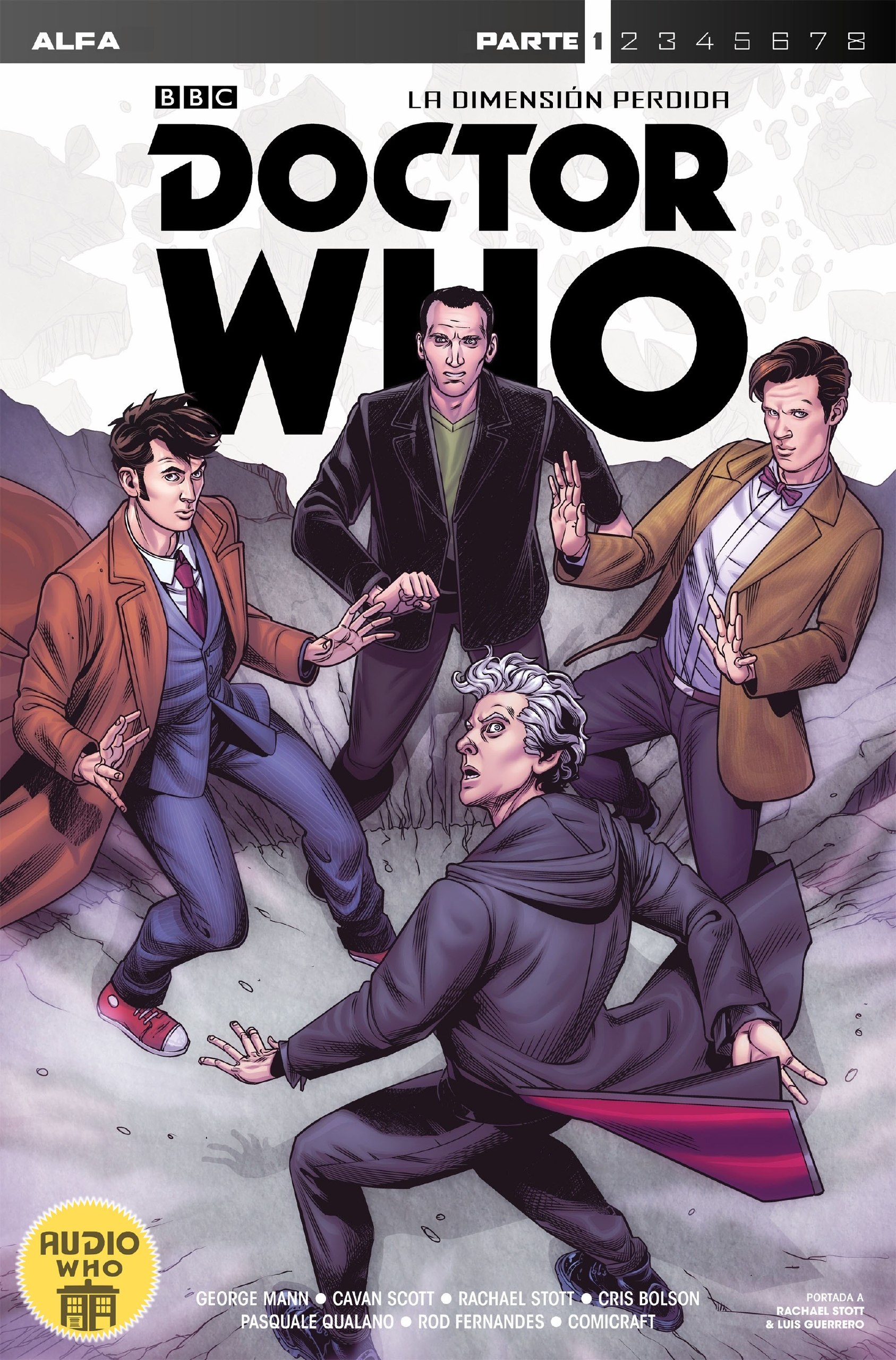 Portada ampliada de DOCTOR WHO