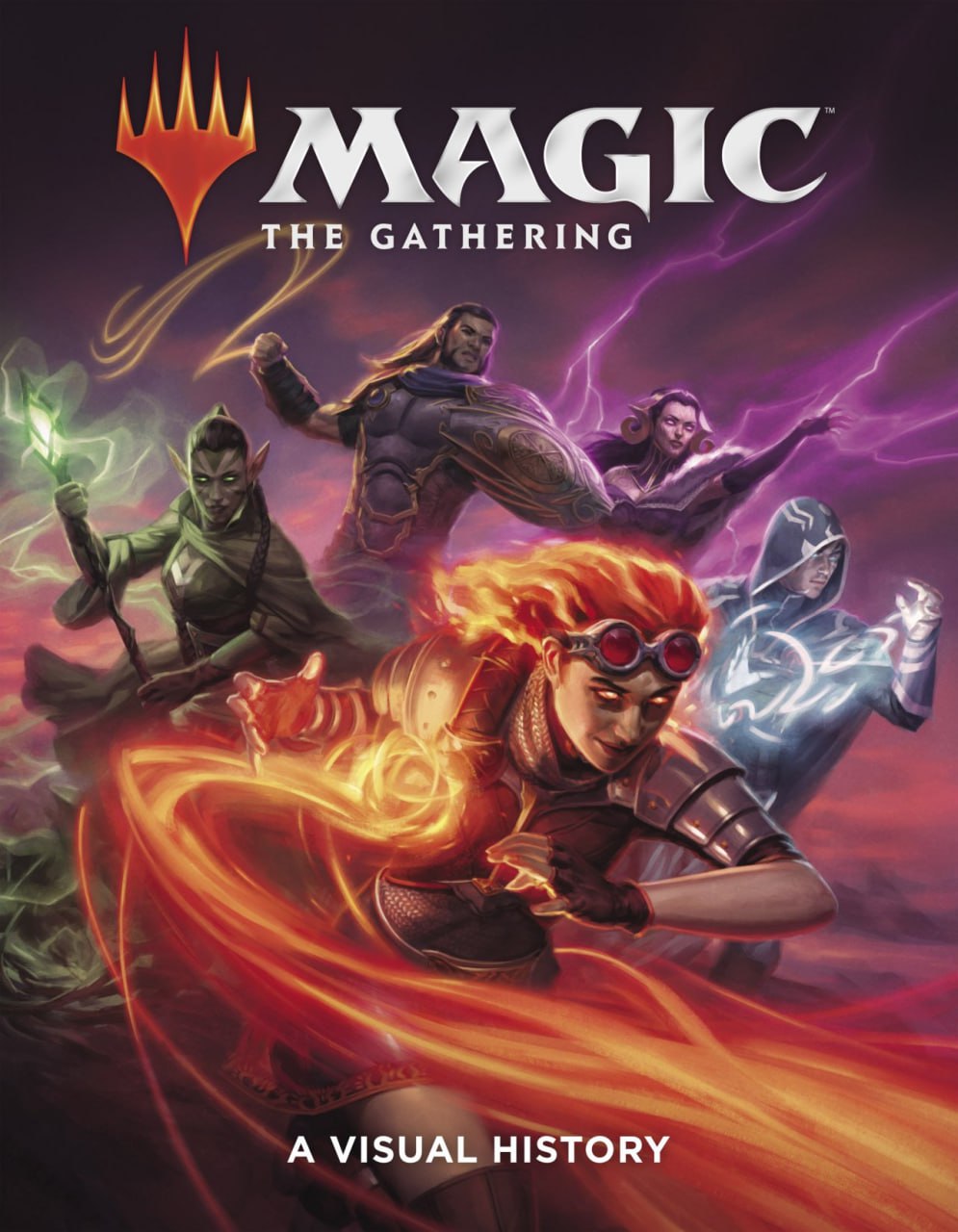 Portada ampliada de Magic The Gathering. A visual history