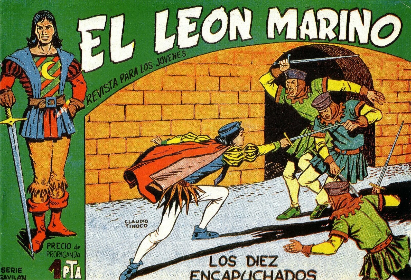 Portada ampliada de EL LEON MARINO