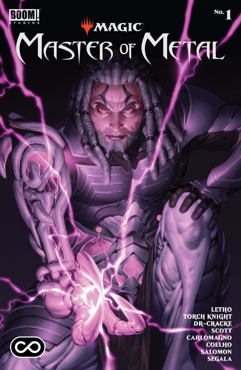 Portada ampliada de MASTER OF METAL