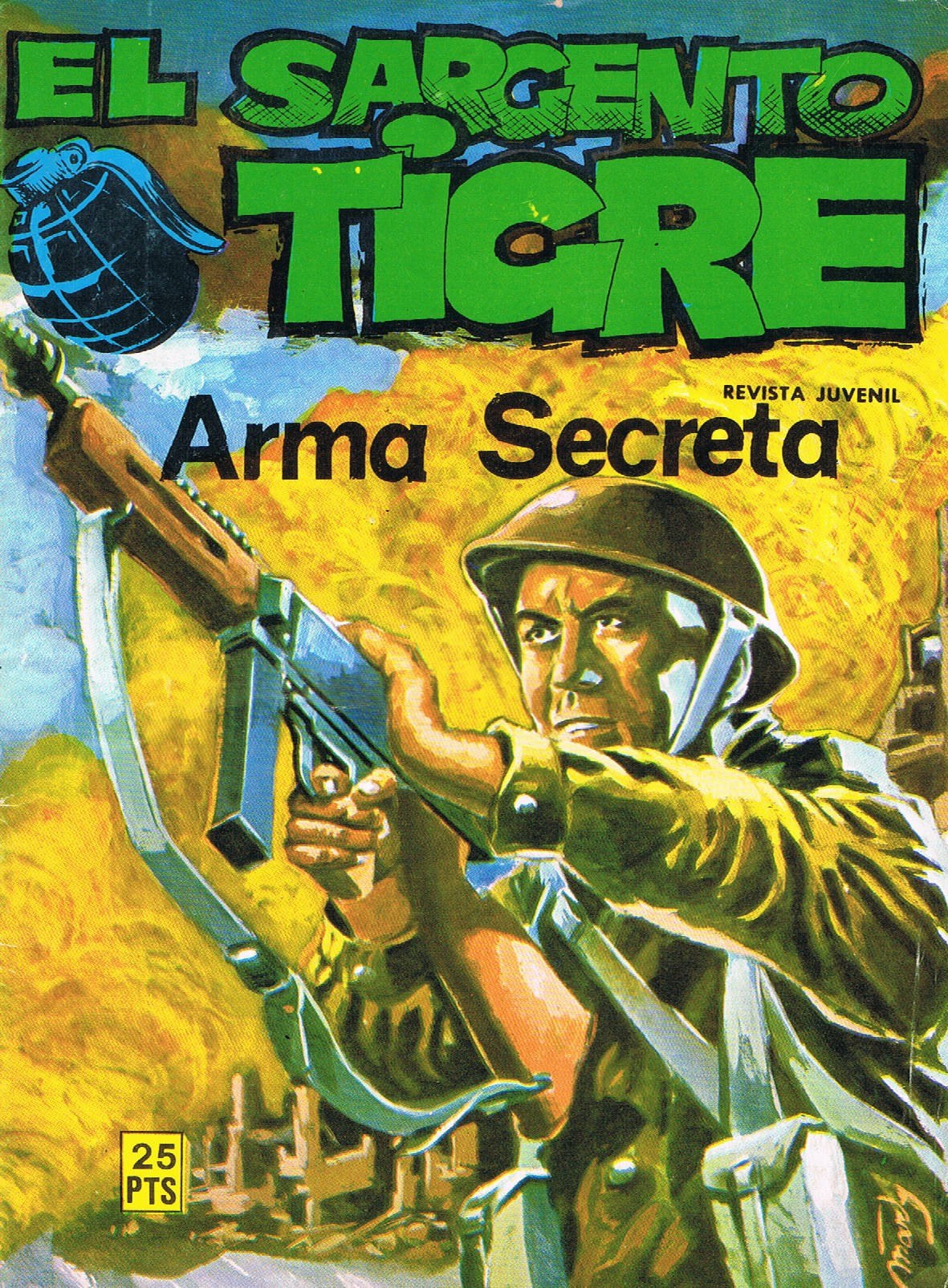 Portada ampliada de EL SARGENTO TIGRE