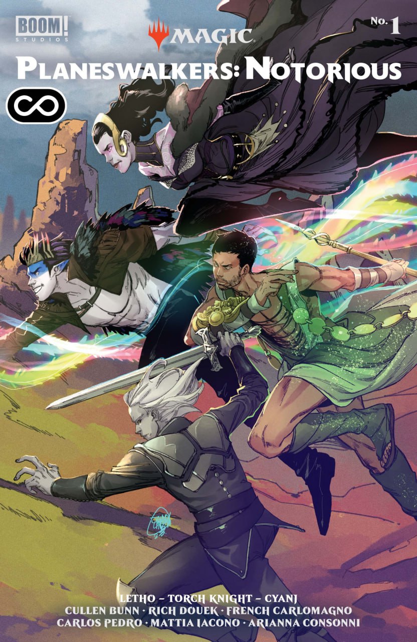 Portada ampliada de Planeswalkers: Notorious
