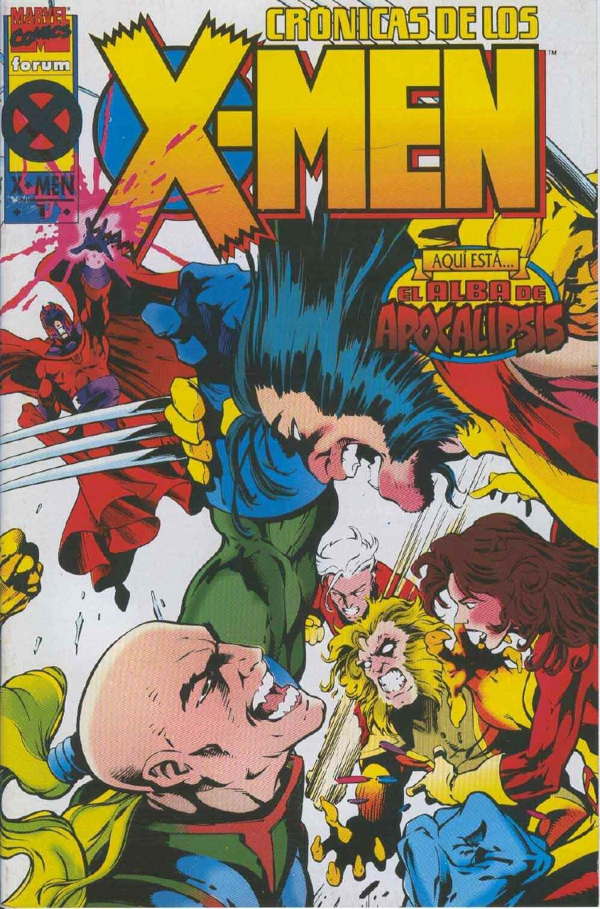 Portada ampliada de CRONICAS DE LOS X-MEN