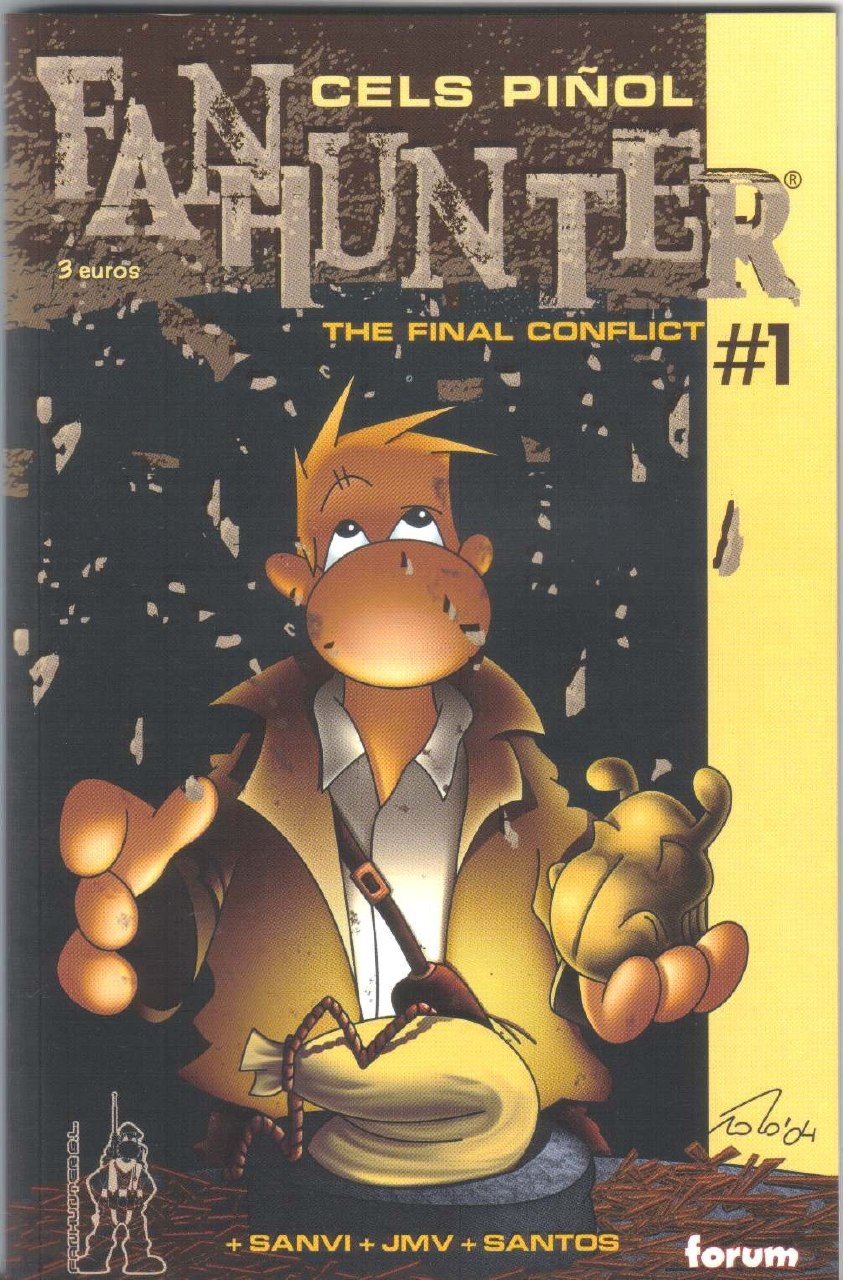 Portada ampliada de FAN HUNTER THE FINAL CONFLICT #