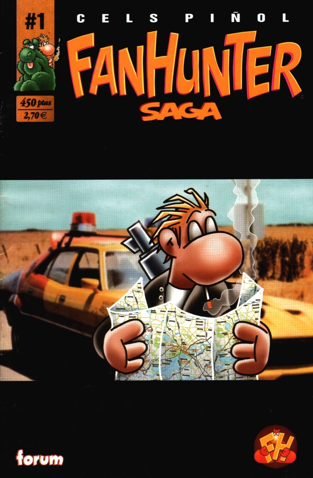 Portada ampliada de FANHUNTER SAGA