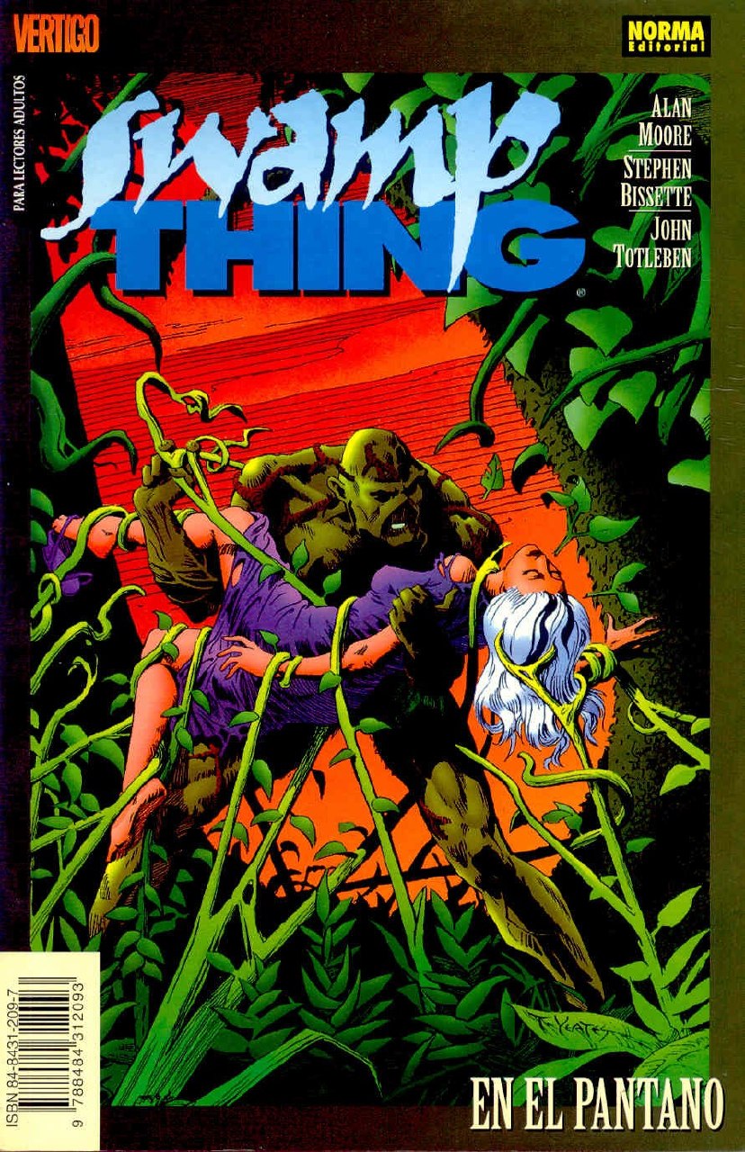 Portada ampliada de Swamp Thing