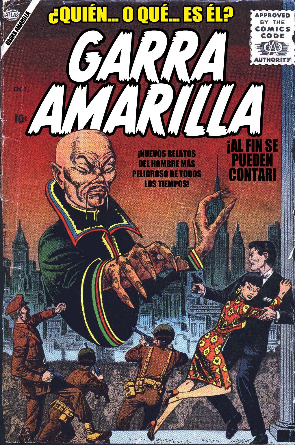Portada ampliada de GARRA AMARILLA