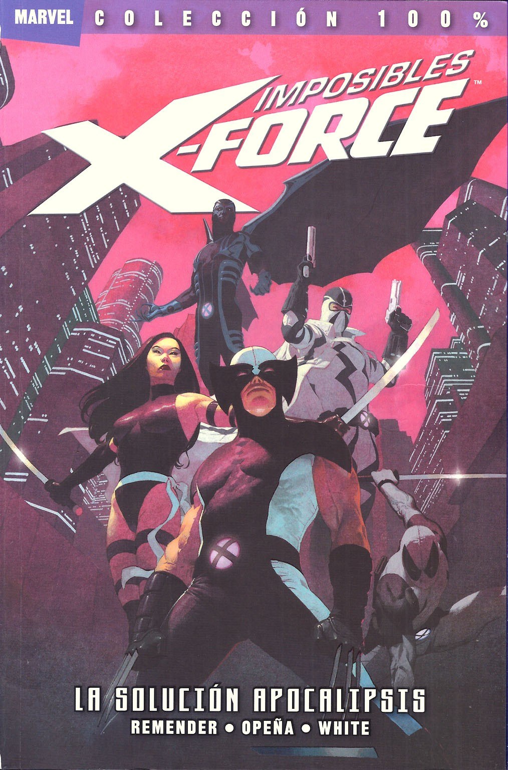Portada ampliada de Imposibles X-Force