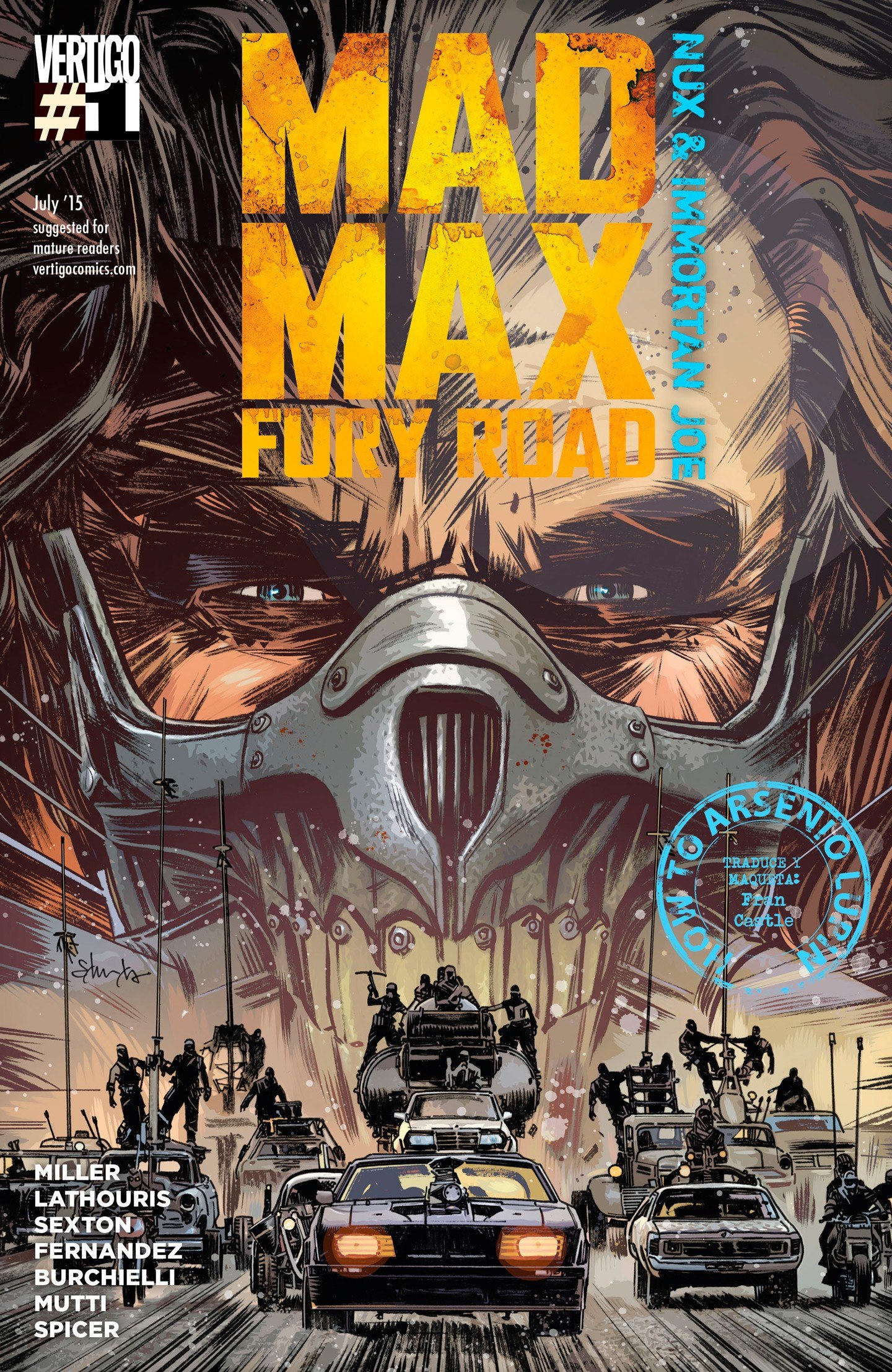 Portada ampliada de MAD MAX FURY ROAD