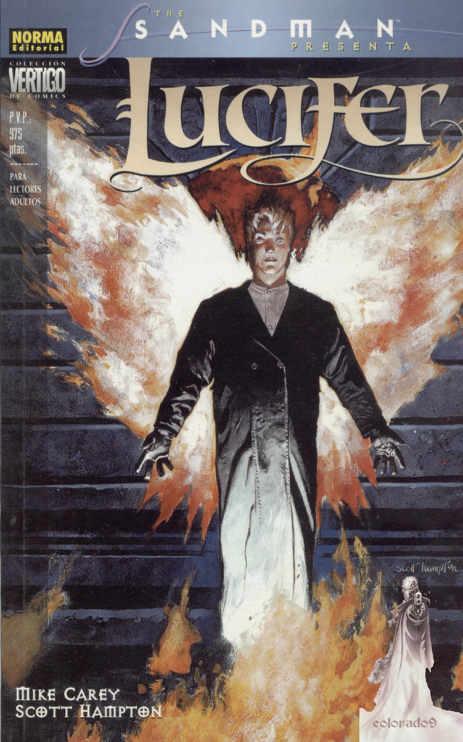 Portada ampliada de Lucifer