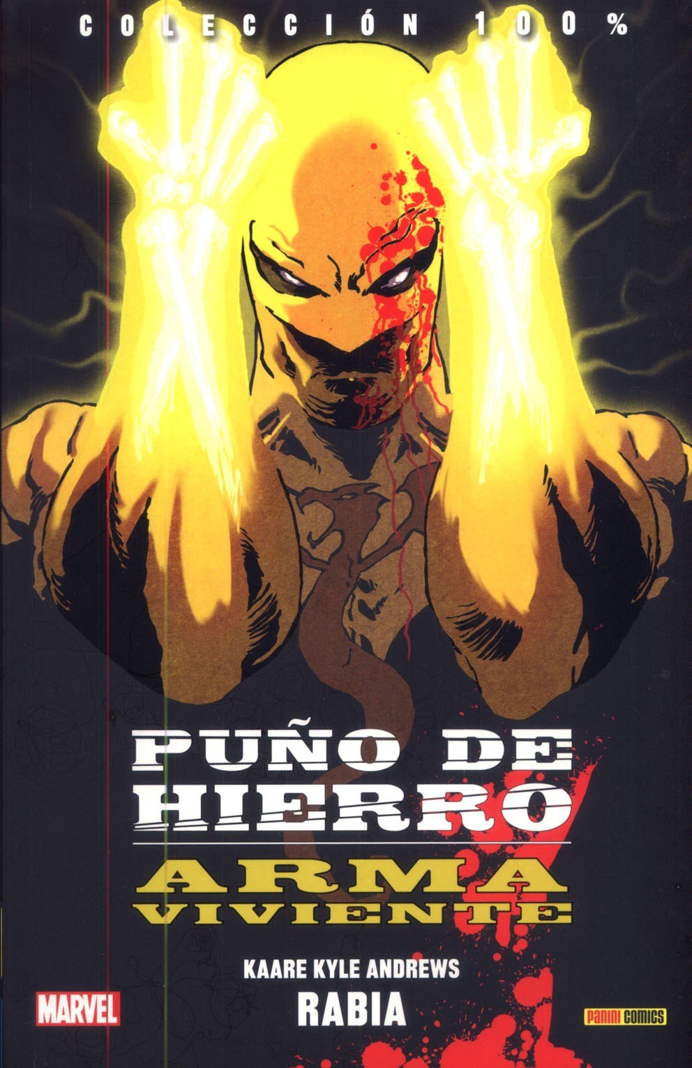 Portada ampliada de PUÑO DE HIERRO ARMA VIVIENTE