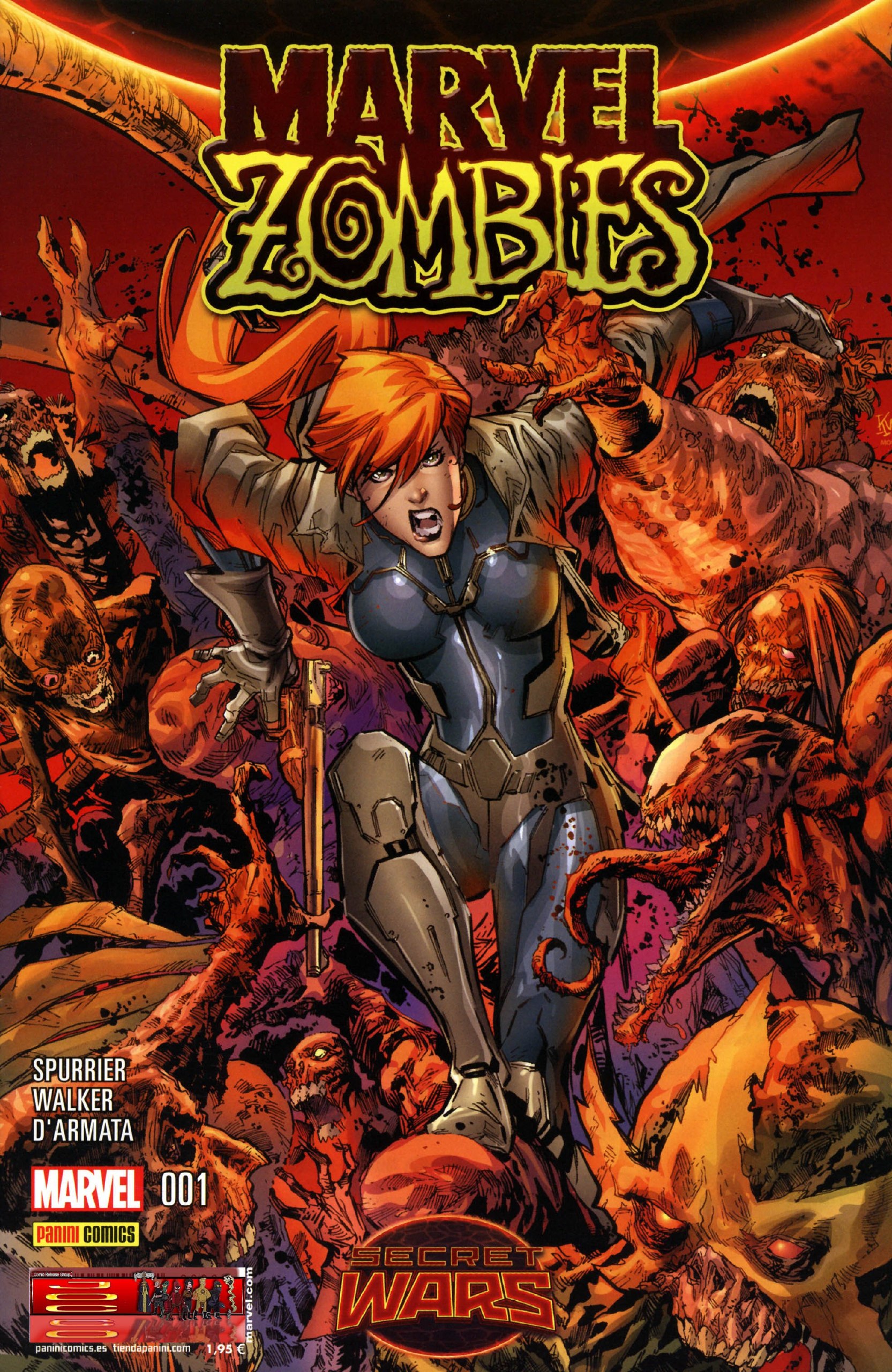 Portada ampliada de MARVEL ZOMBIES