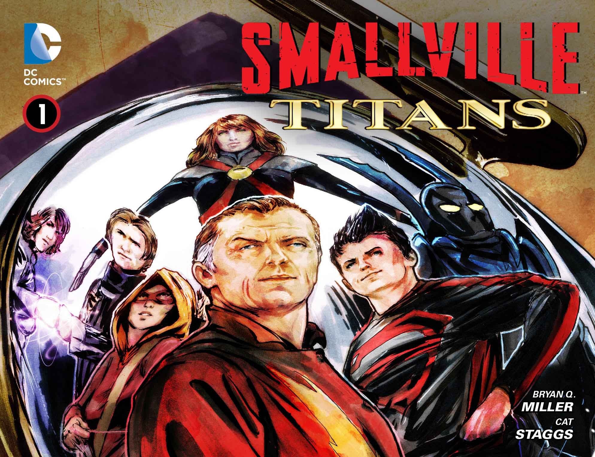 Portada ampliada de SMALLVILLE TITANS