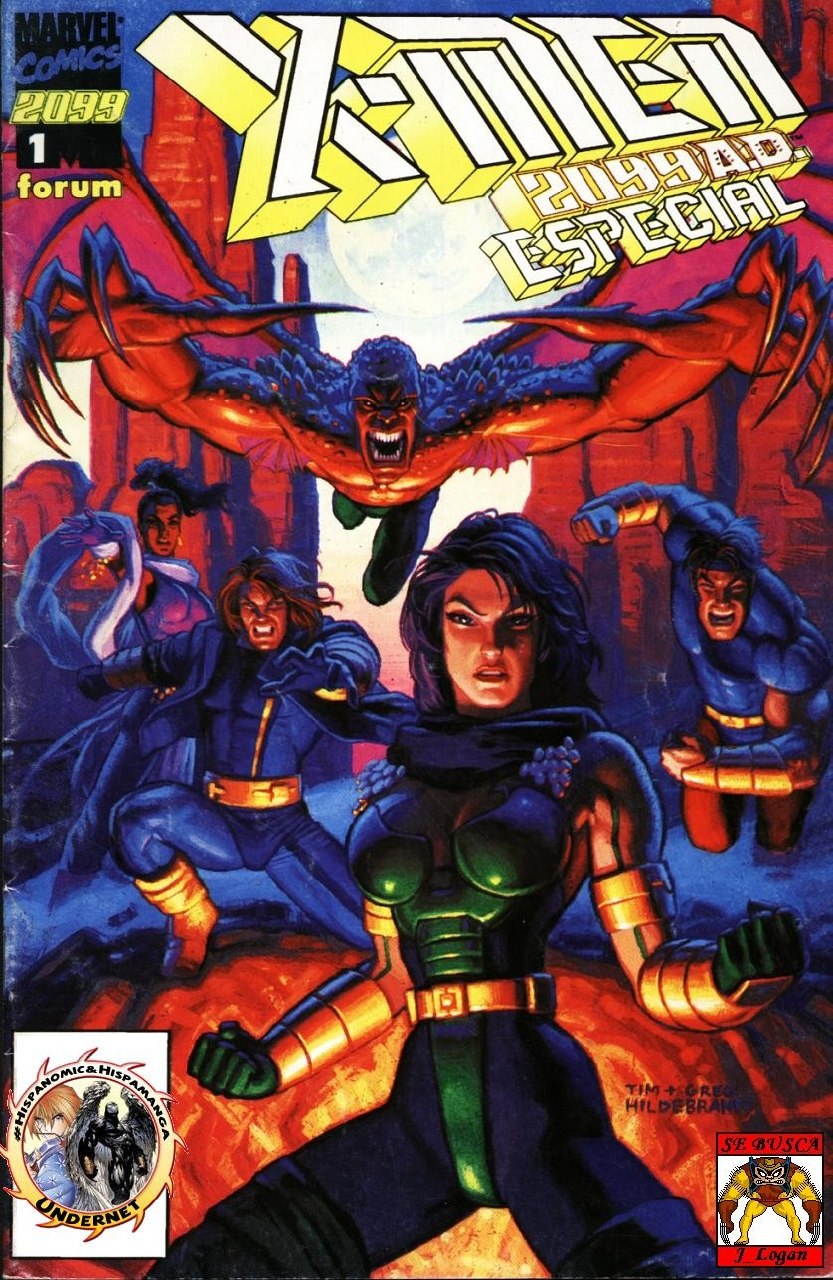 Portada ampliada de X-Men
