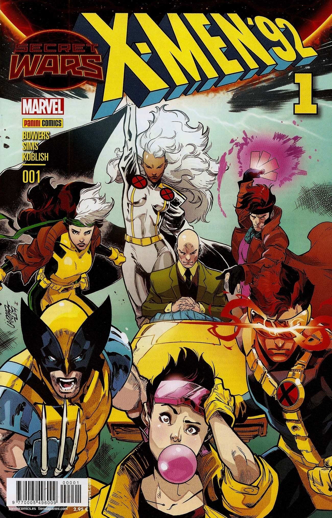 Portada ampliada de X-MEN '