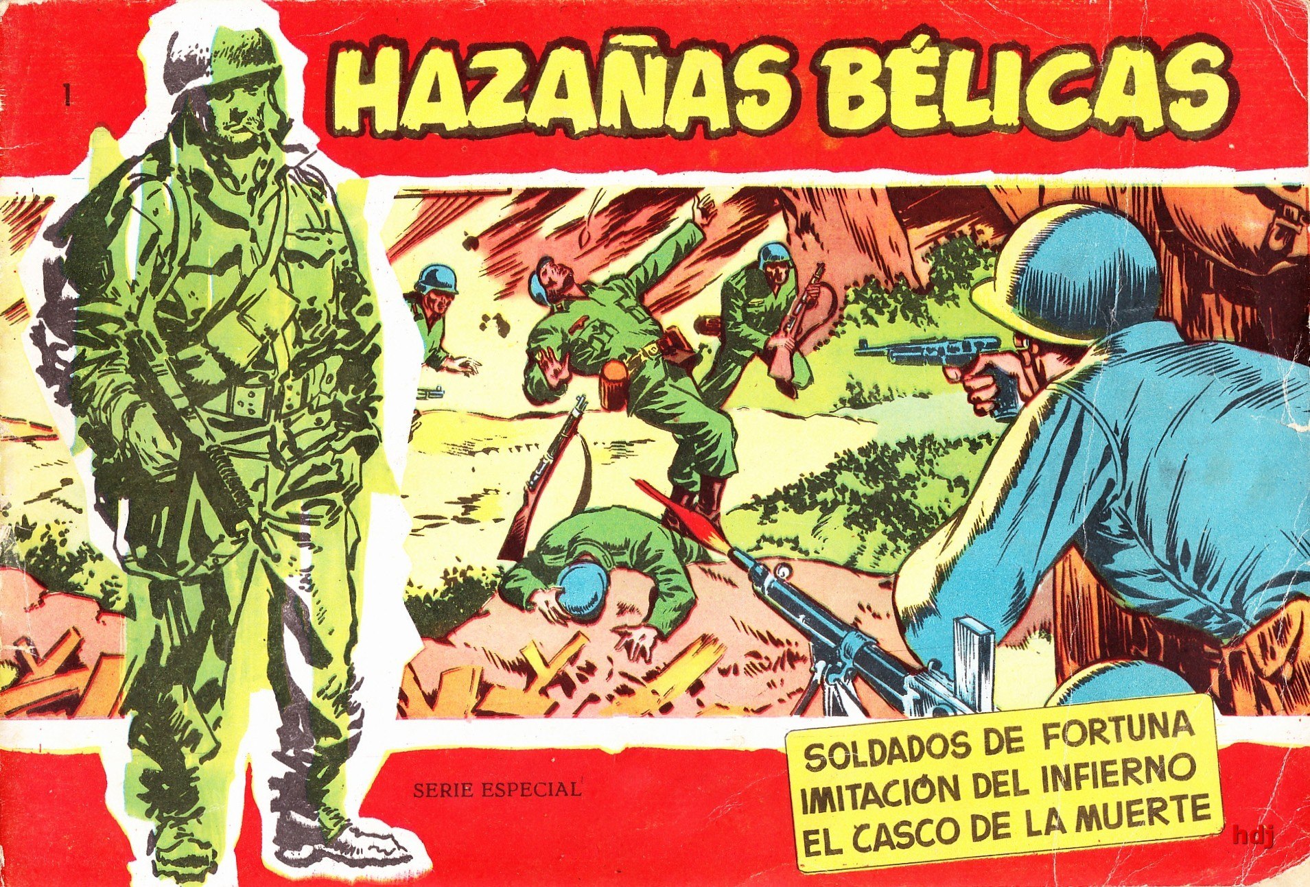 Portada ampliada de HAZAÑAS BÉLICAS