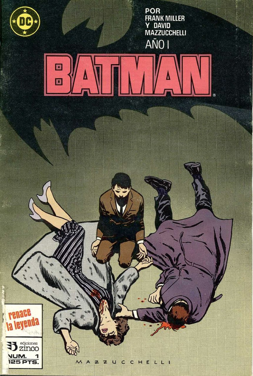 Portada ampliada de BATMAN AÑO I