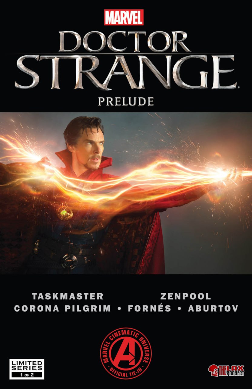 Portada ampliada de DOCTOR STRANGE PRELUDE