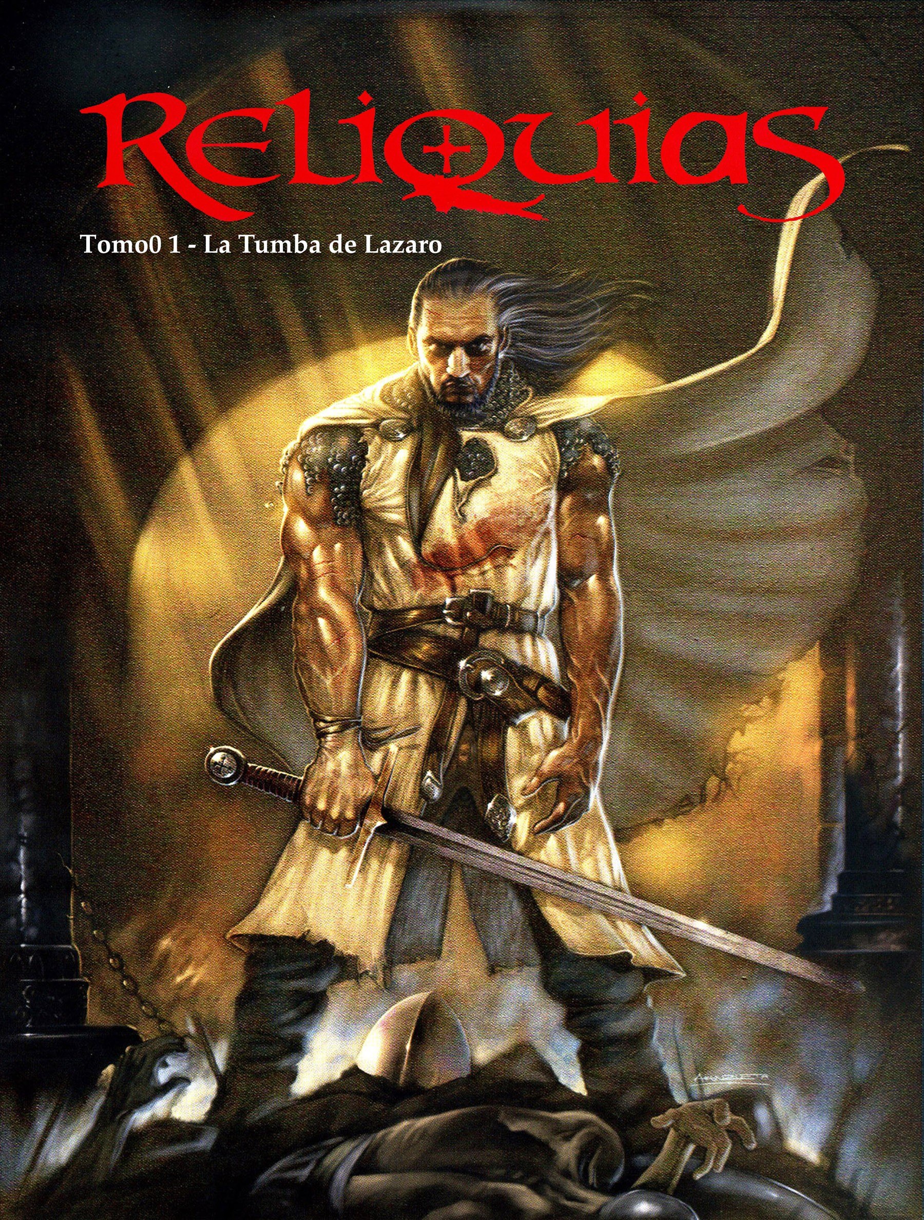 Portada ampliada de Reliquias