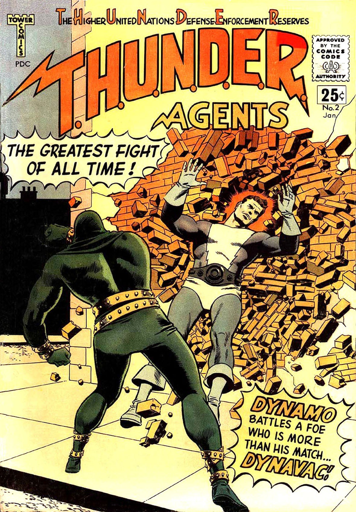 Portada ampliada de THUNDER AGENTS